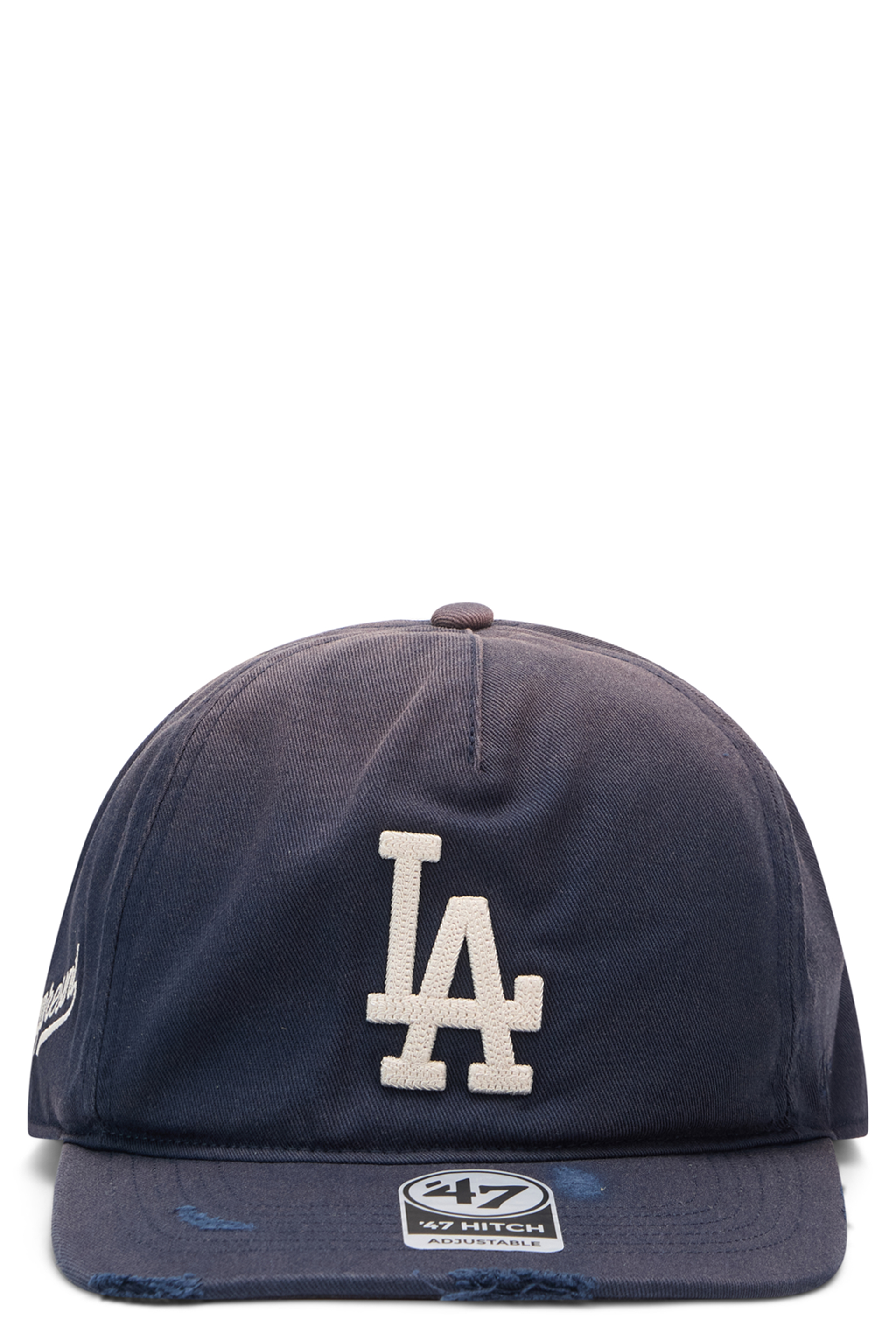 Represent Cotton Cap With Embroidery In Blue