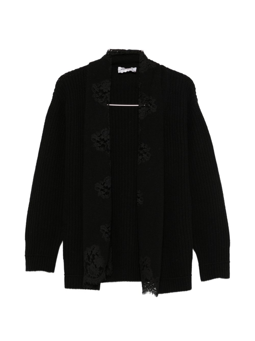 Ermanno Cotton Cardigan In Black