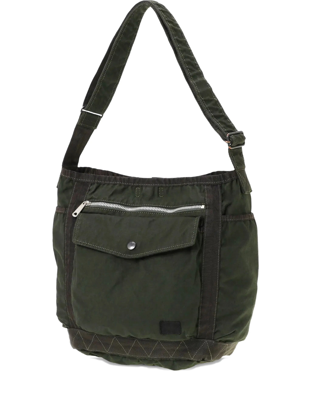 Porter Yoshida Crag Large Shoulder Bag In Green