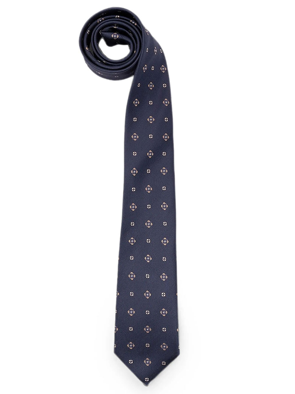 Cravatta In Jacquard Di Seta