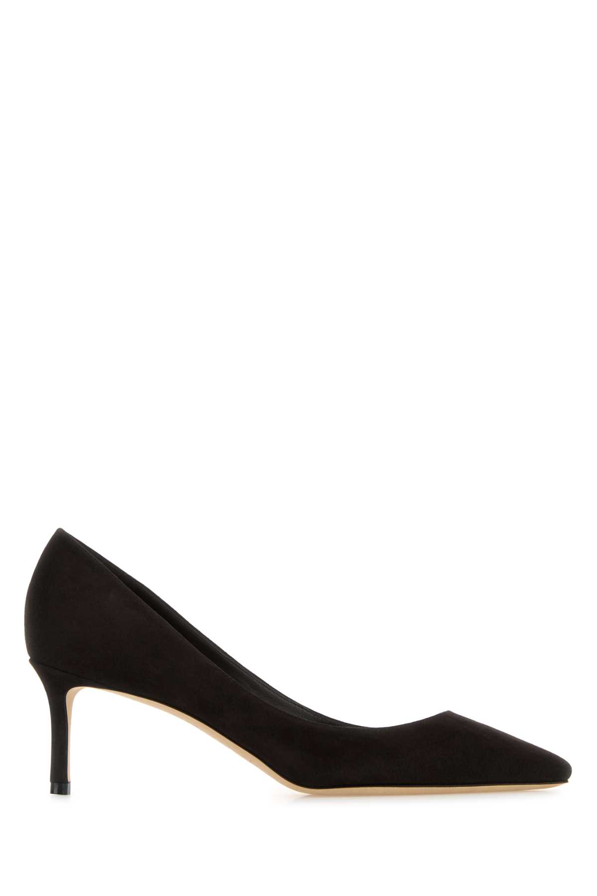 Jimmy Choo Décolleté With Thin Heel In Brown