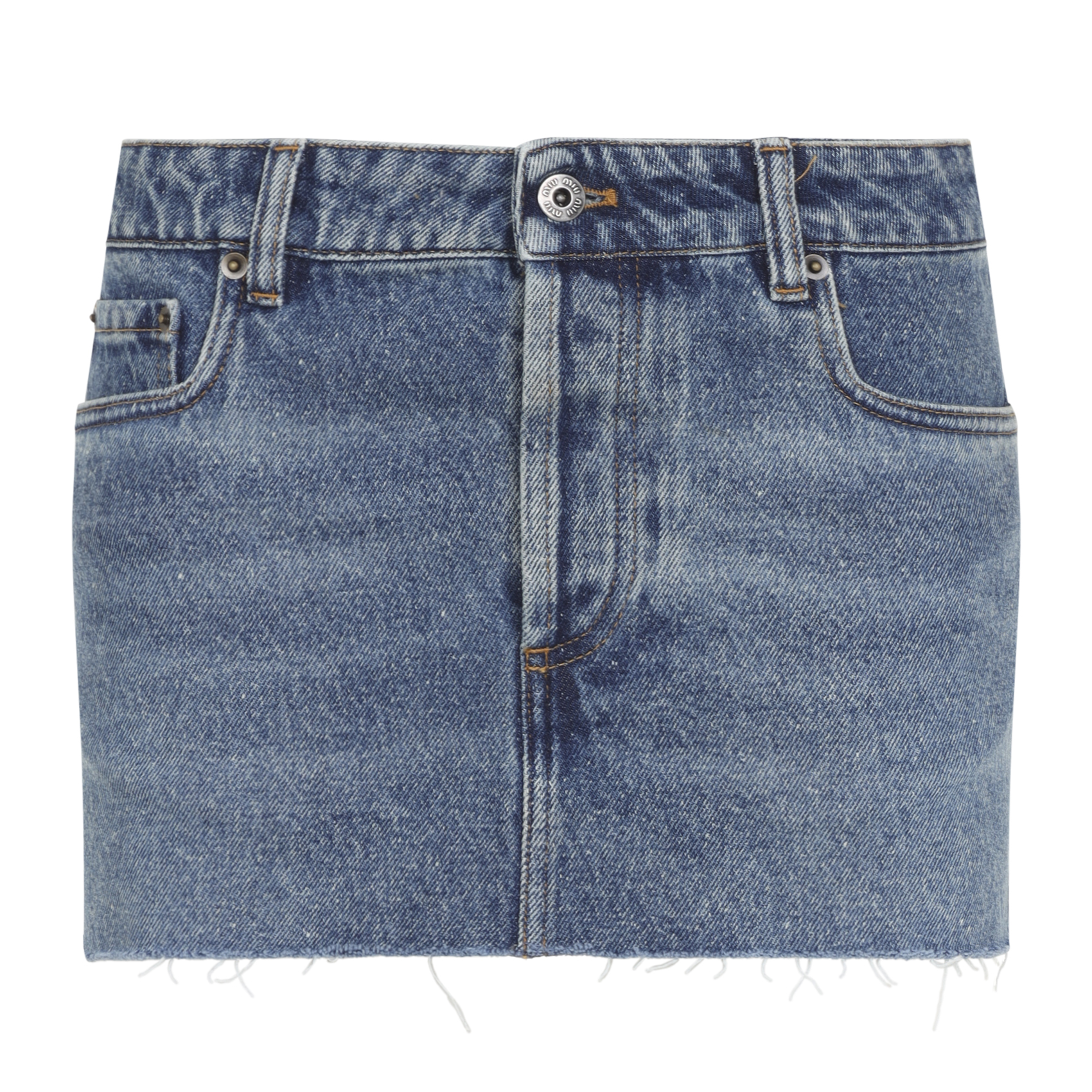 Denim Mini Skirt
