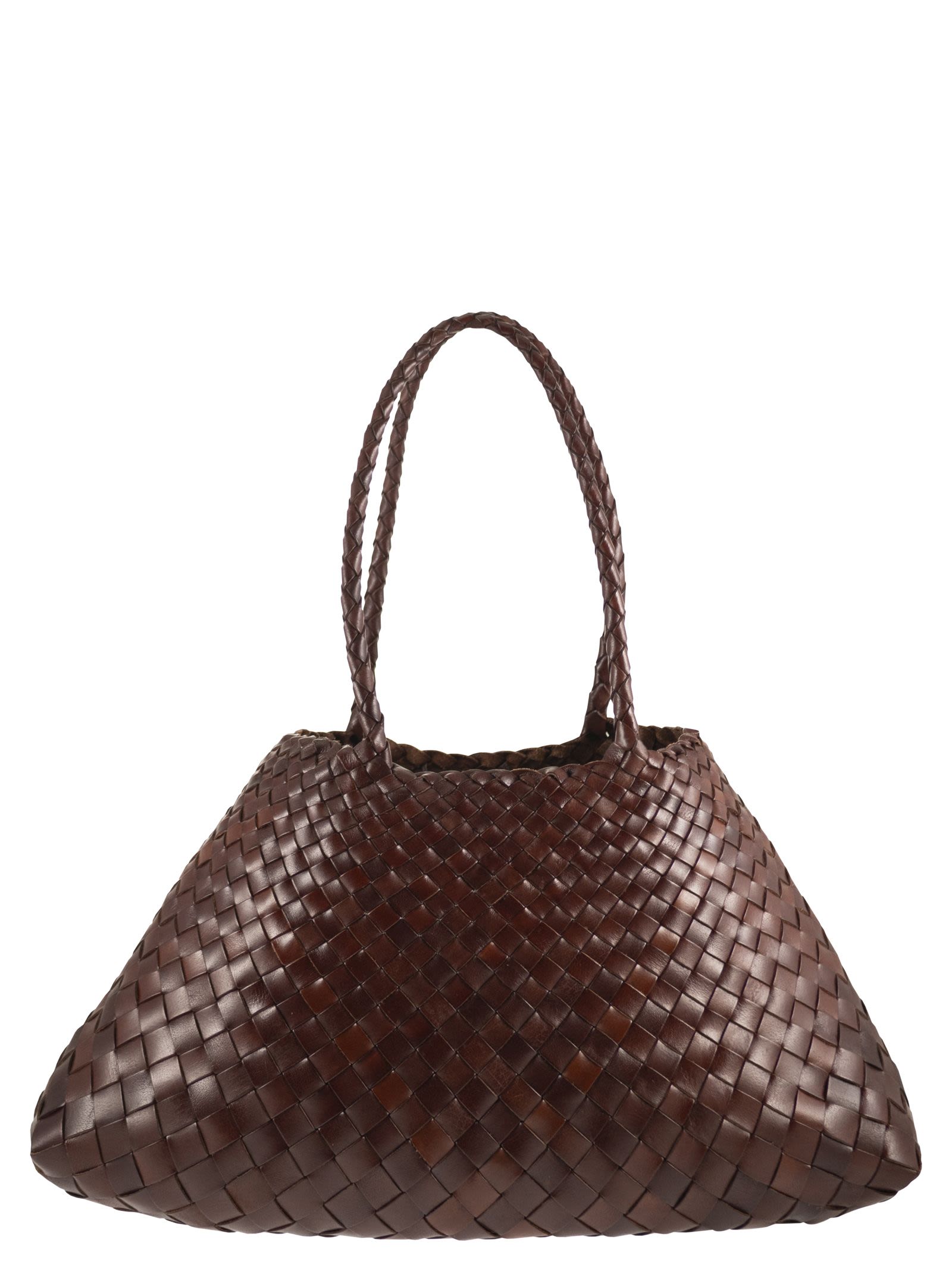 Santa Croce Big - Woven Leather Bag