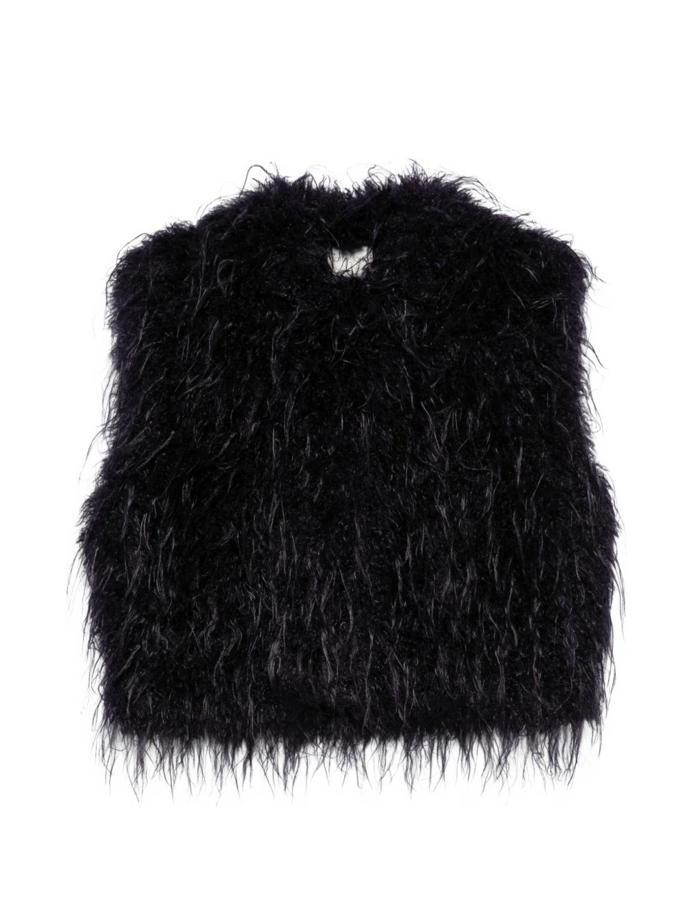Forte Forte Ecofur Vest In Navy