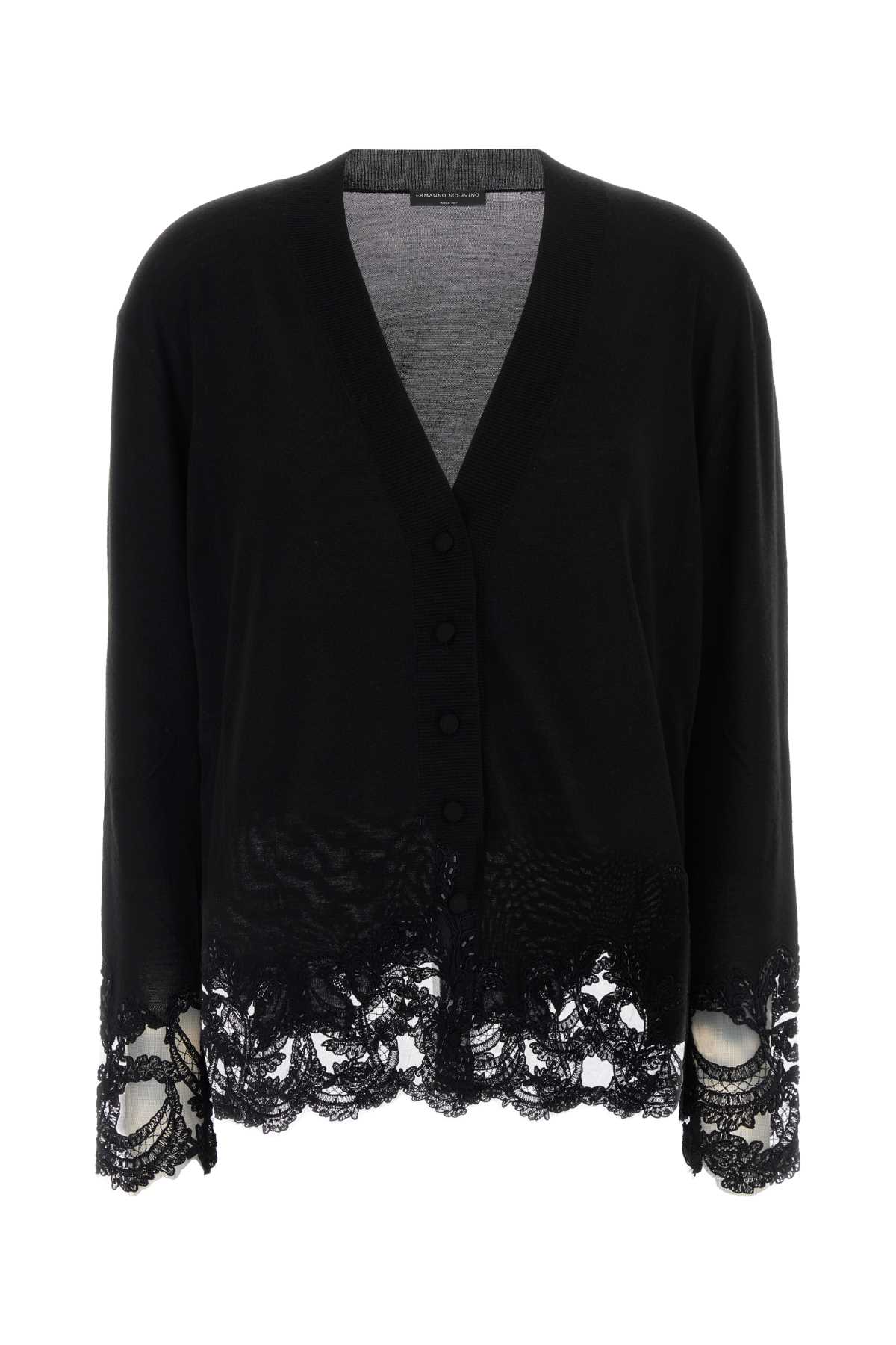 Cardigan Con Pizzo