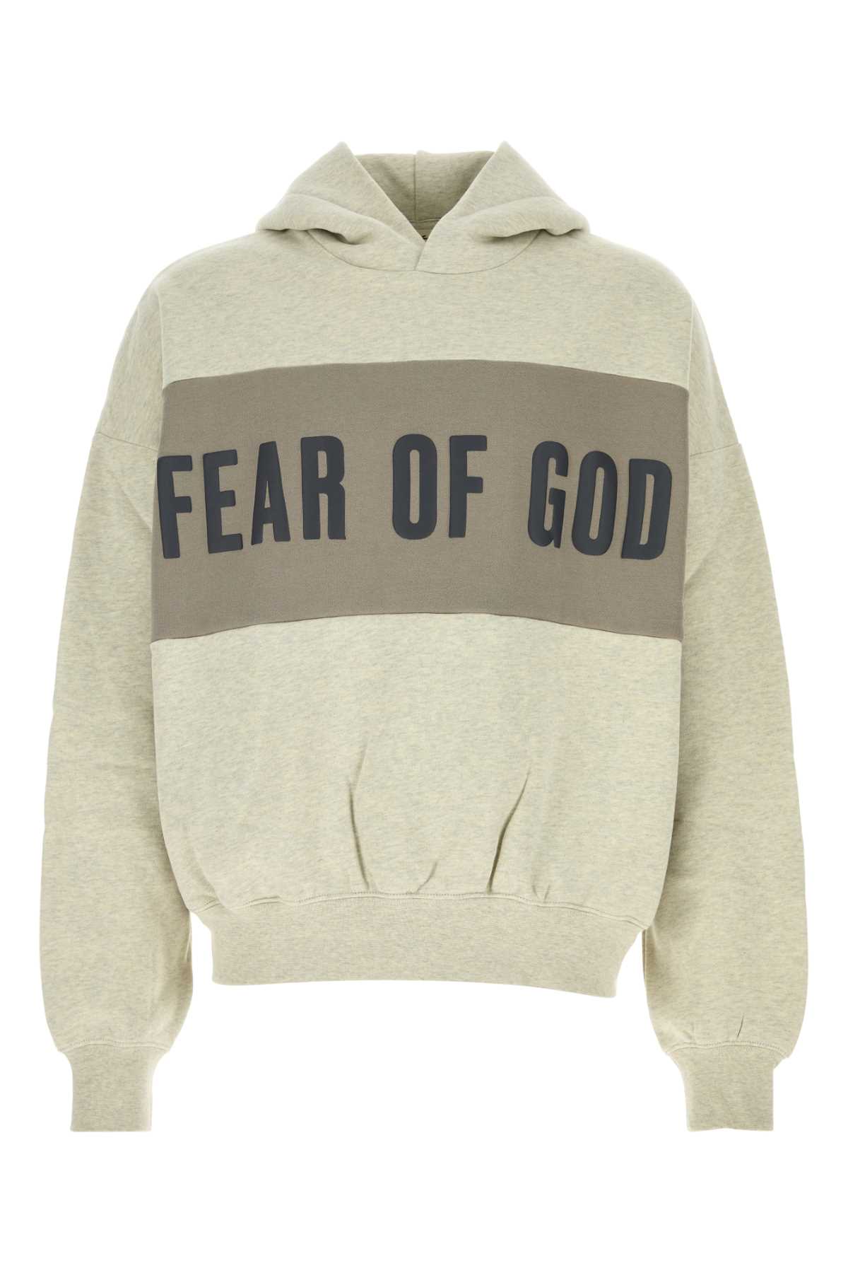 Cropped Relaxed Panelled Hoodie