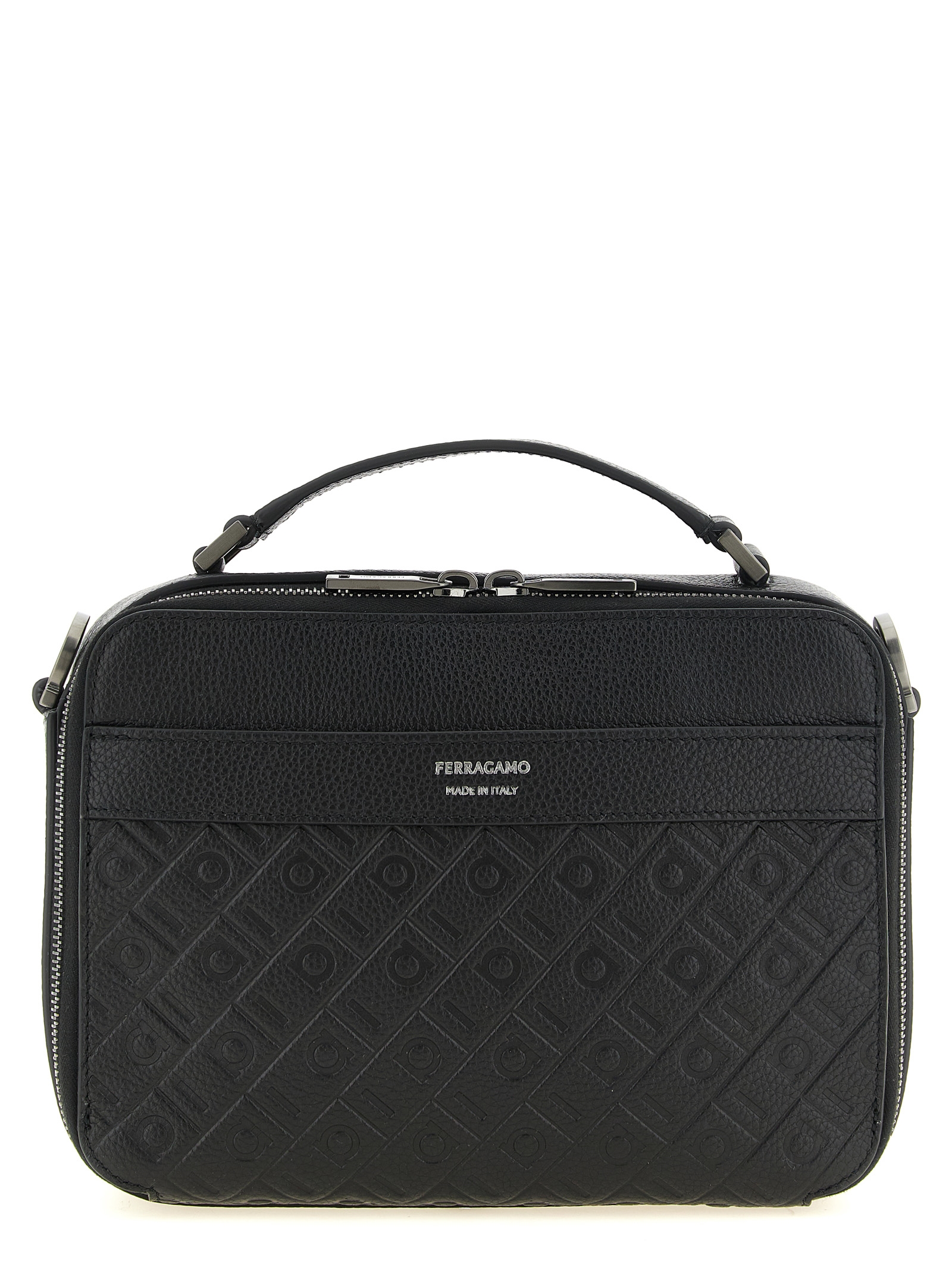 'Ferragamo Monogram' Crossbody Bag
