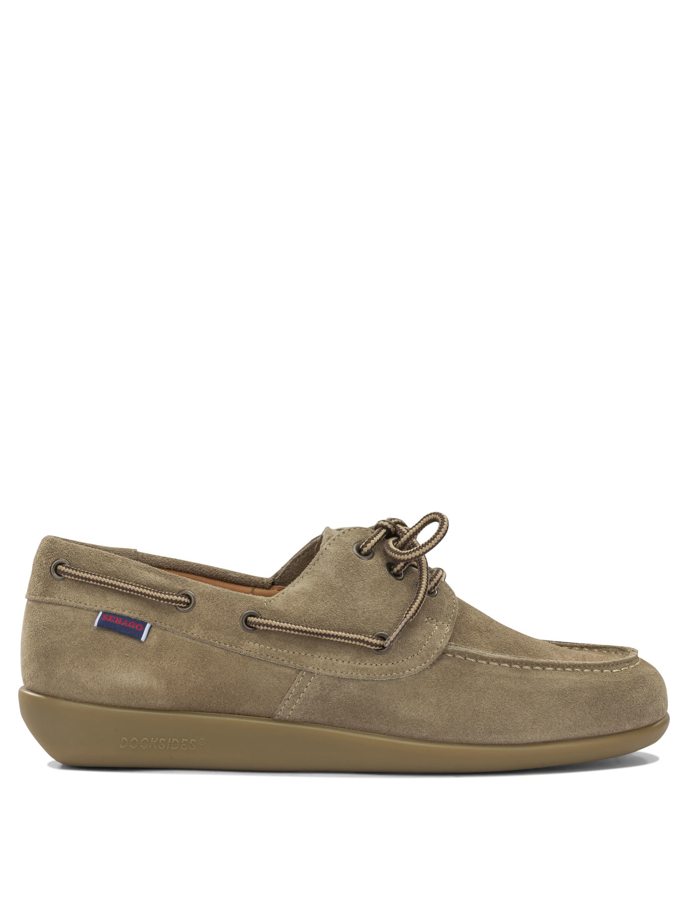 "Gary Jobson Suede" Lace-Up Loafers