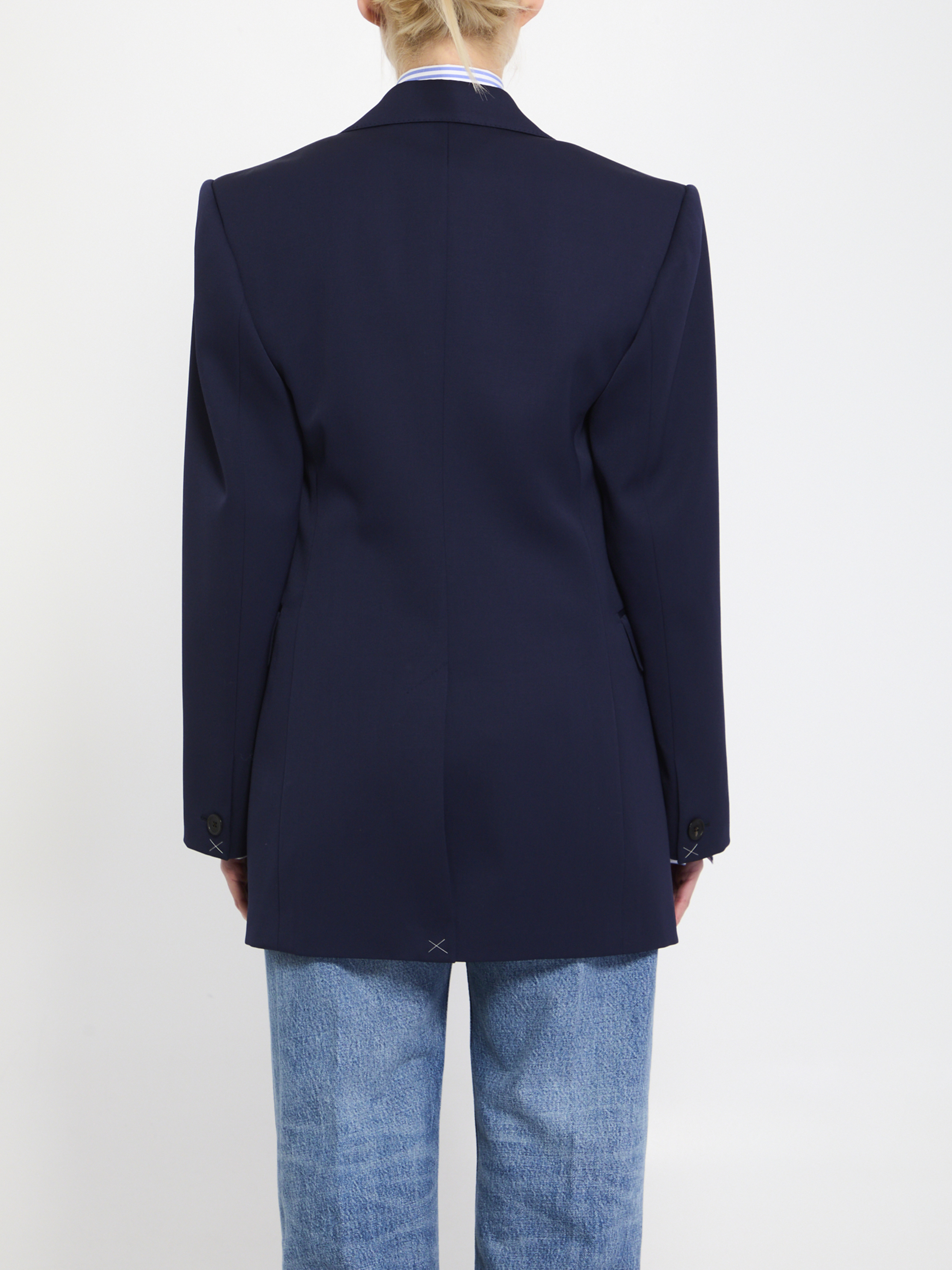 Celine Giacca Colonne In Blue