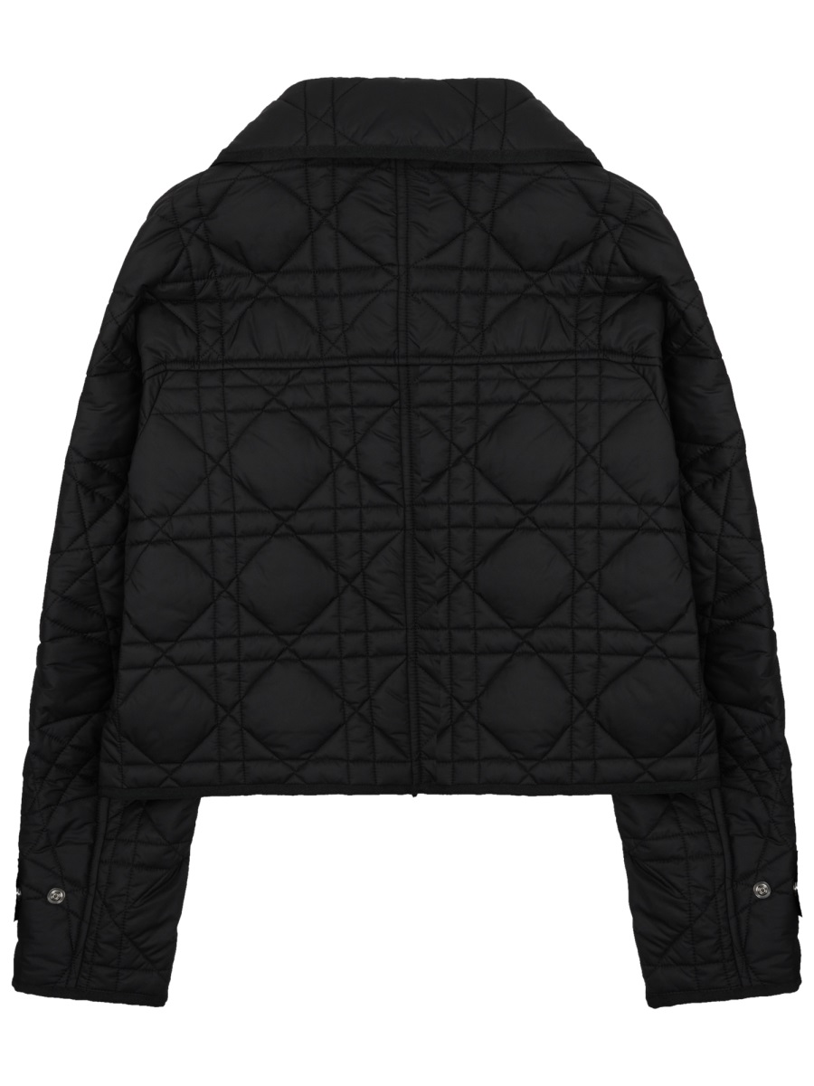 Dior Giacca Macrocannage In Black