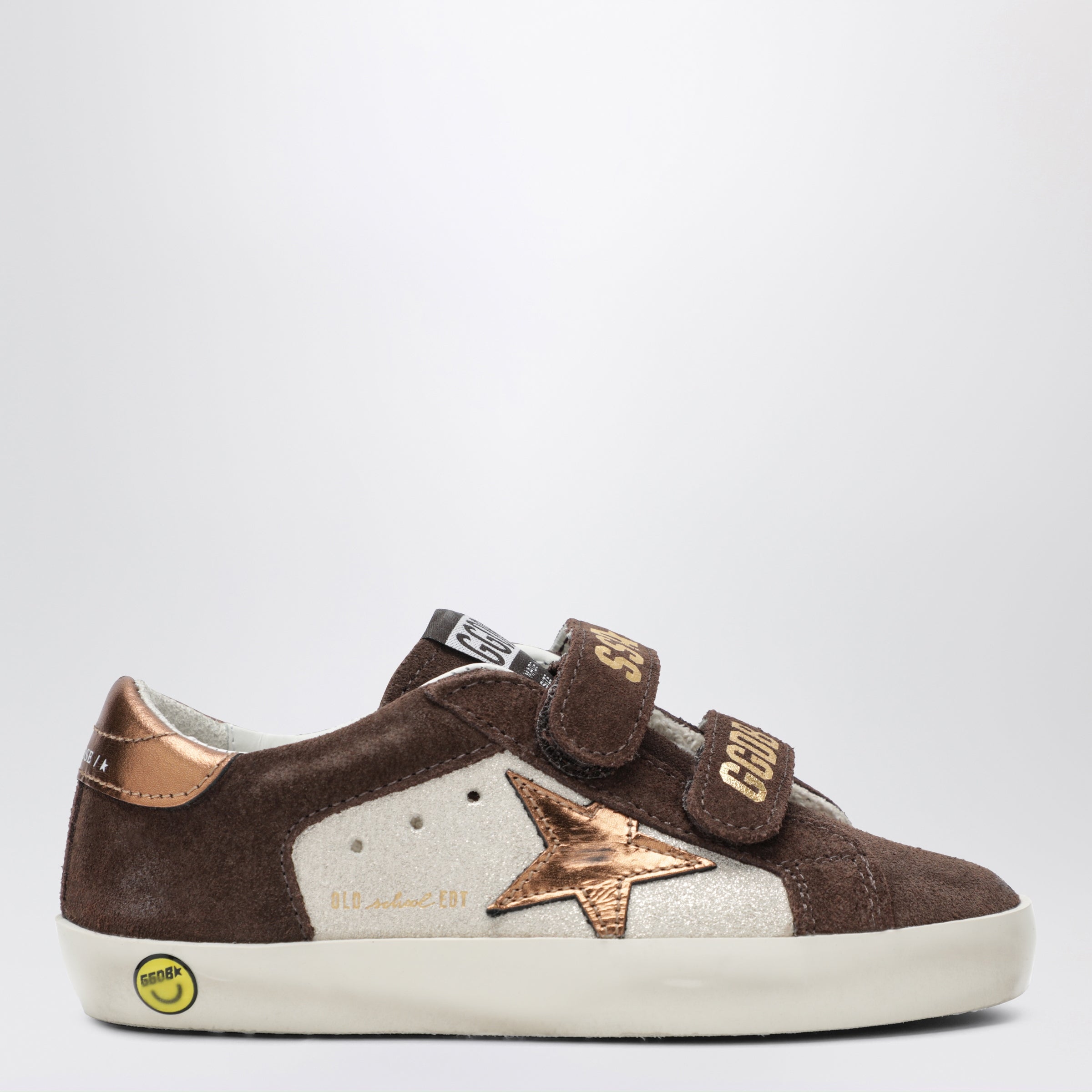 Old School Sneakers In Sand/Brown Suede