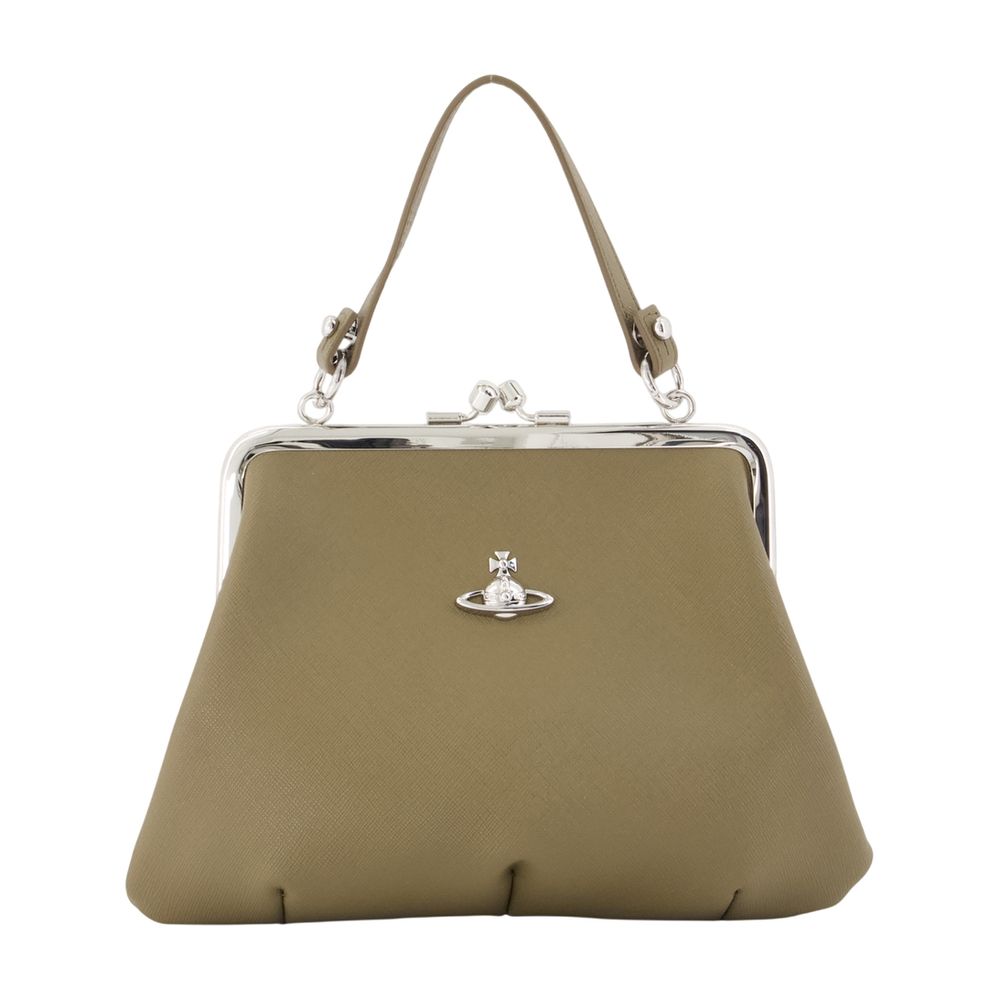 Vivienne Westwood Granny Frame Purse -  - Synthetic - Khaki