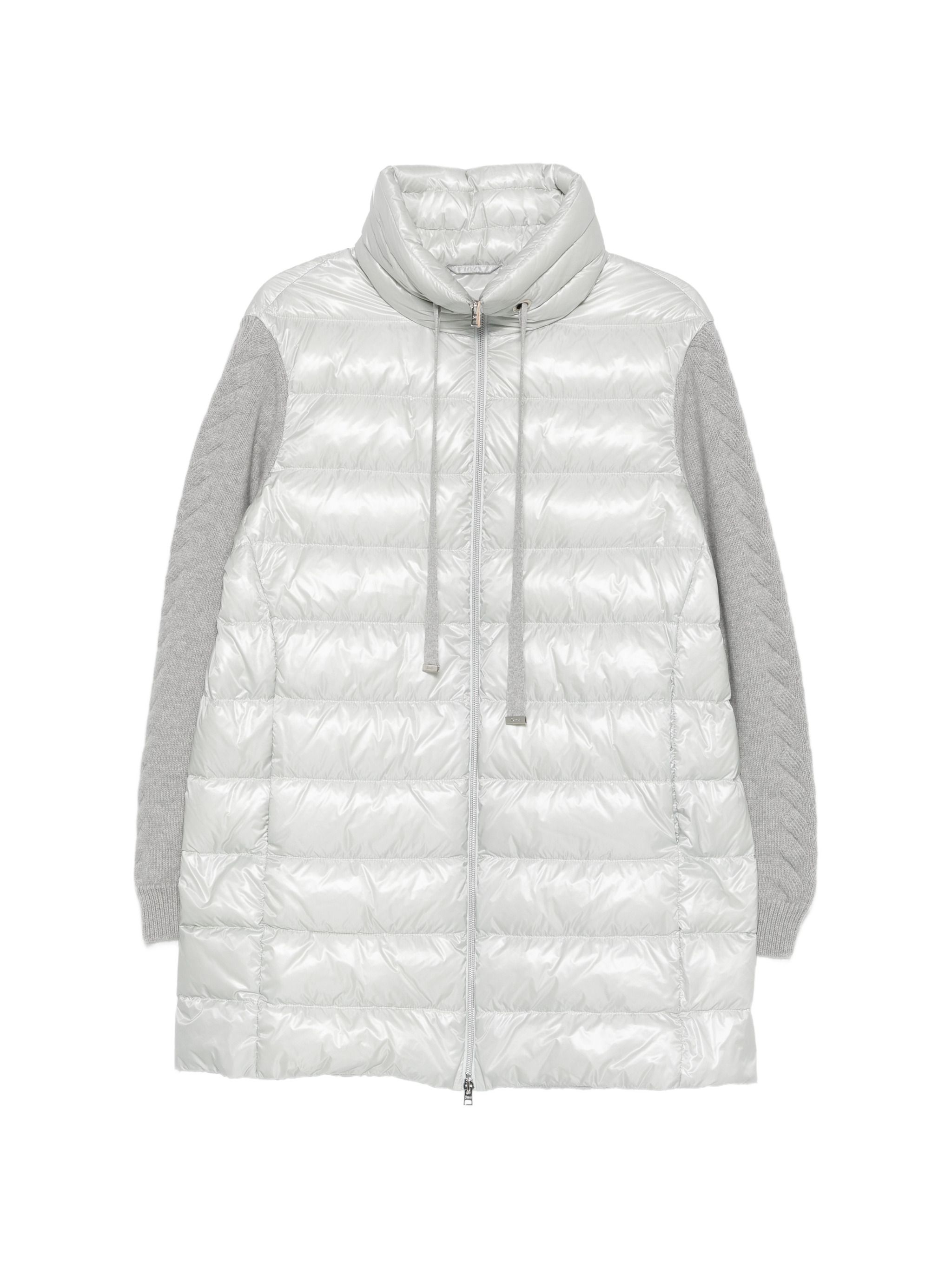 Herno Grey Polyamide Long Parka