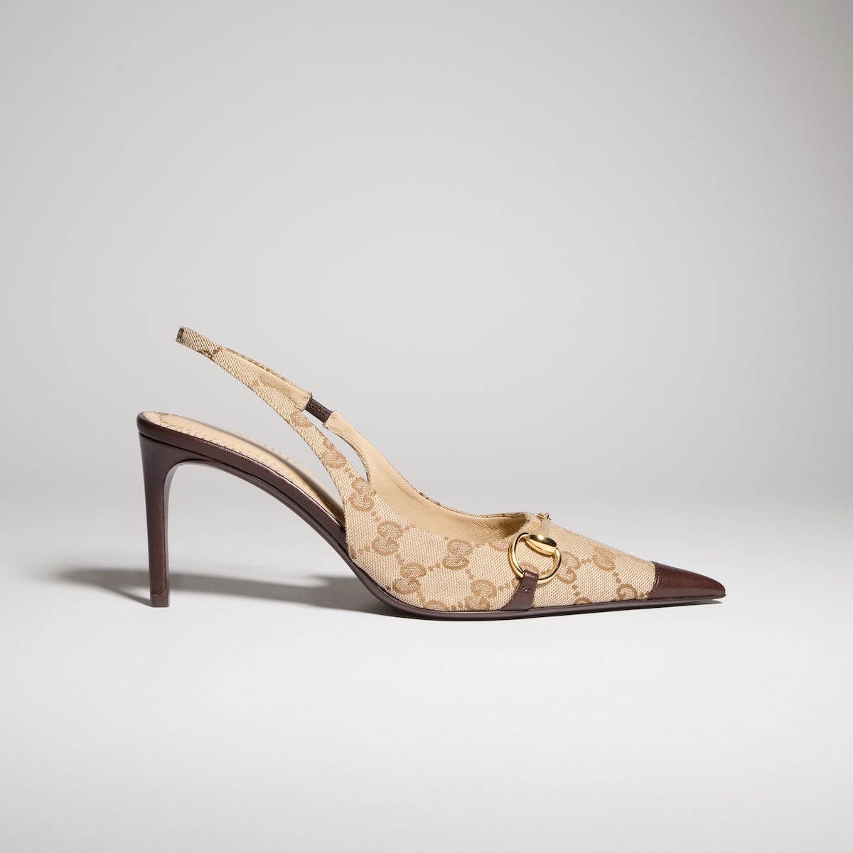 Donna Gg Fabric Slingback