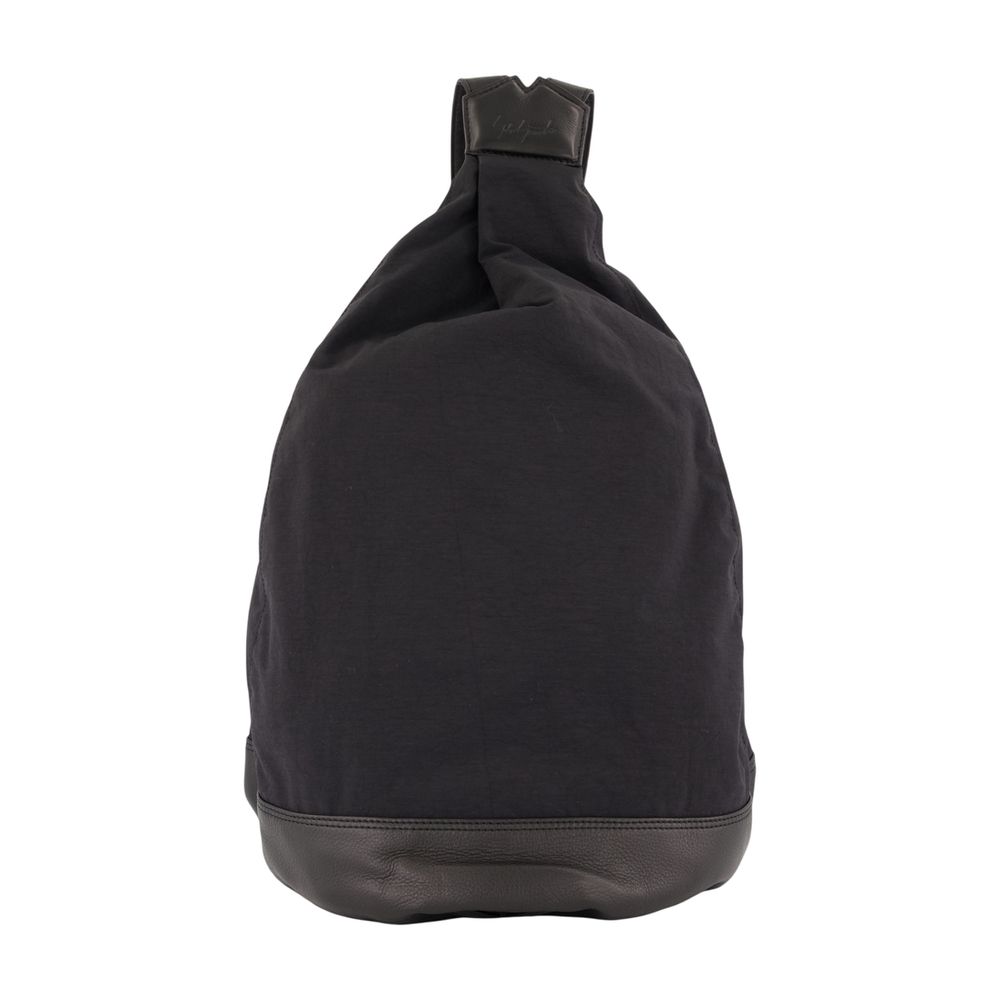 Yohji Yamamoto Hakama Tuck Backpack -  - Synthetic - Black