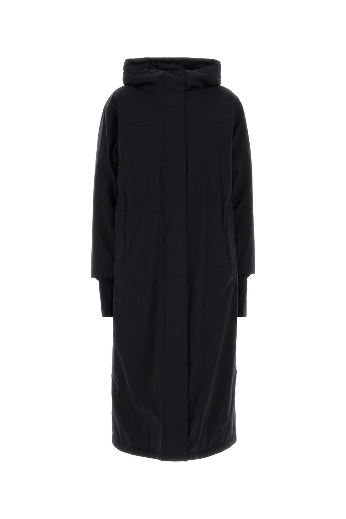 Parka Lungo Con Cappuccio Staccabile