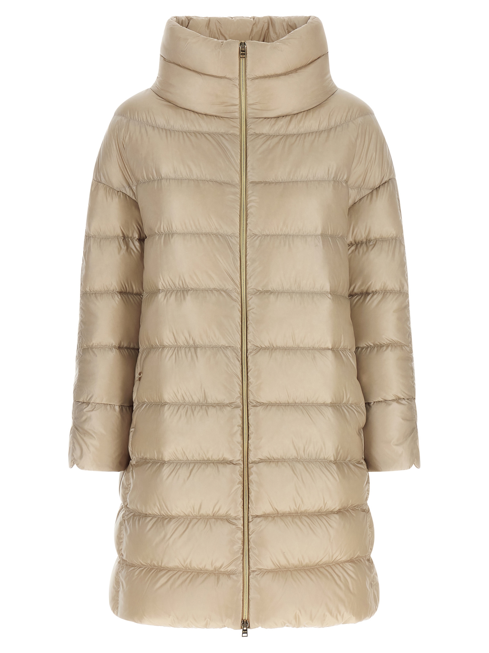 Herno Matilde Quilted Down Jacket In Neutral