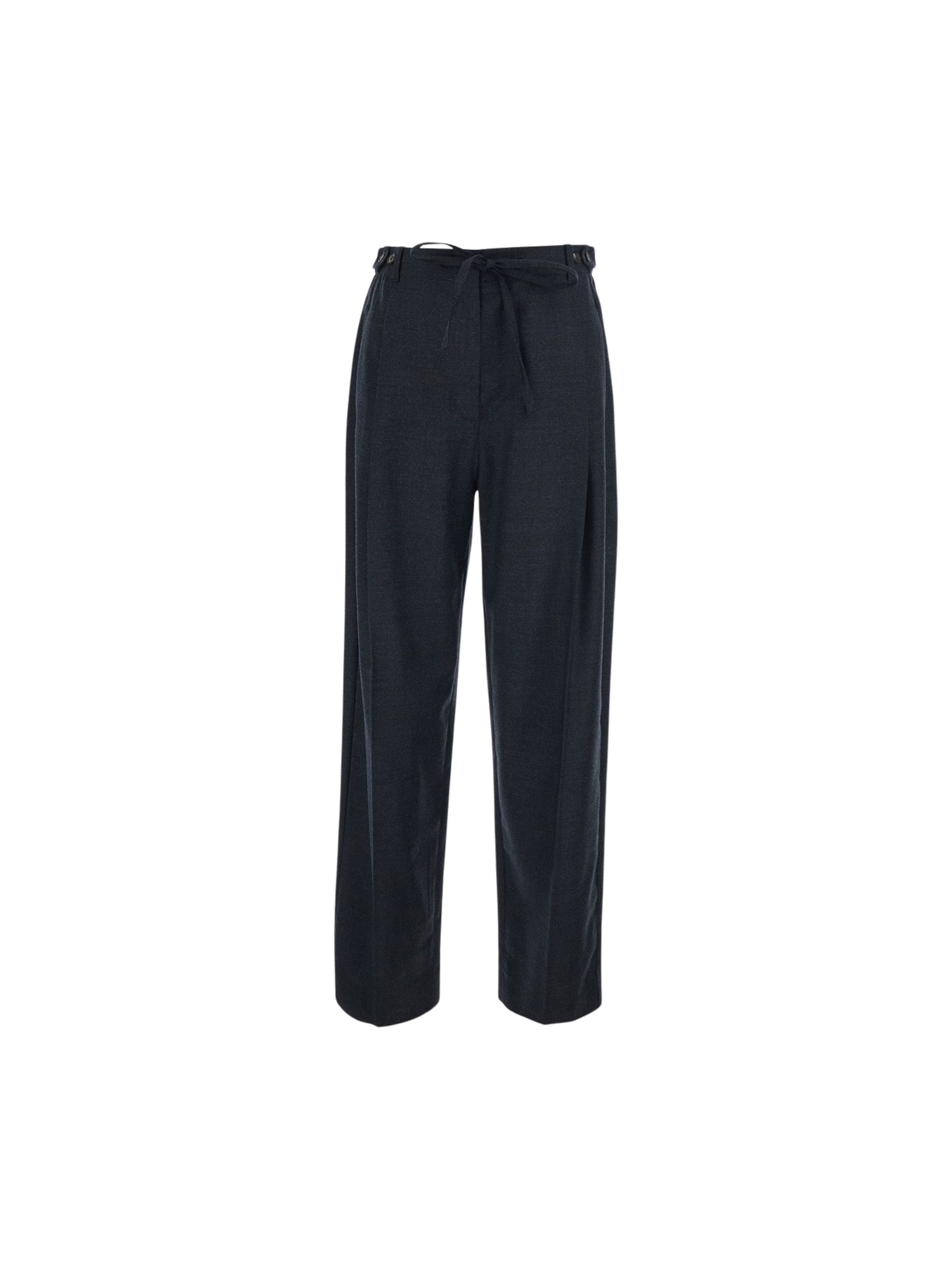 High-Waist Regular-Fit Pants