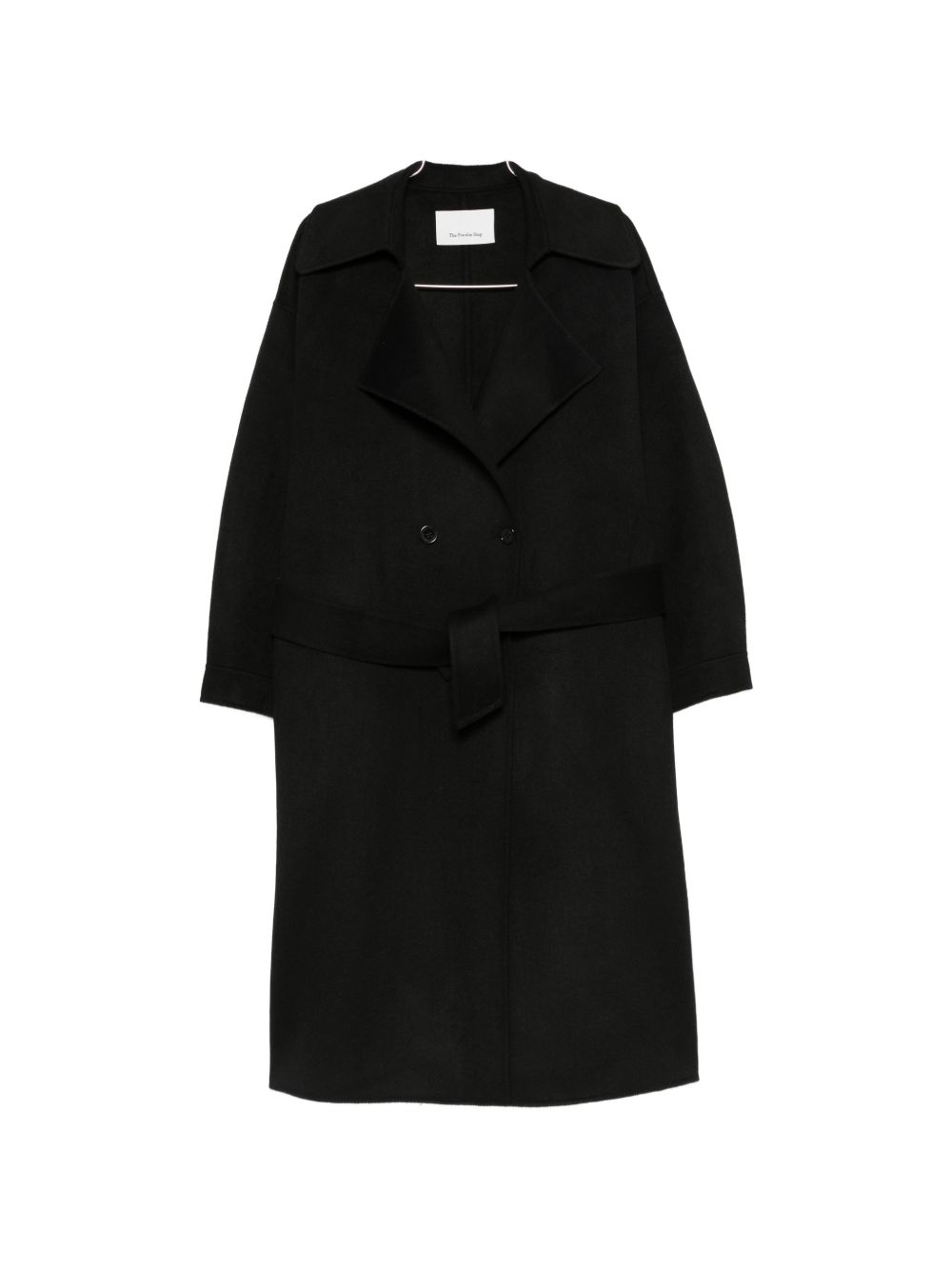 Issen Wool Blend Long Coat