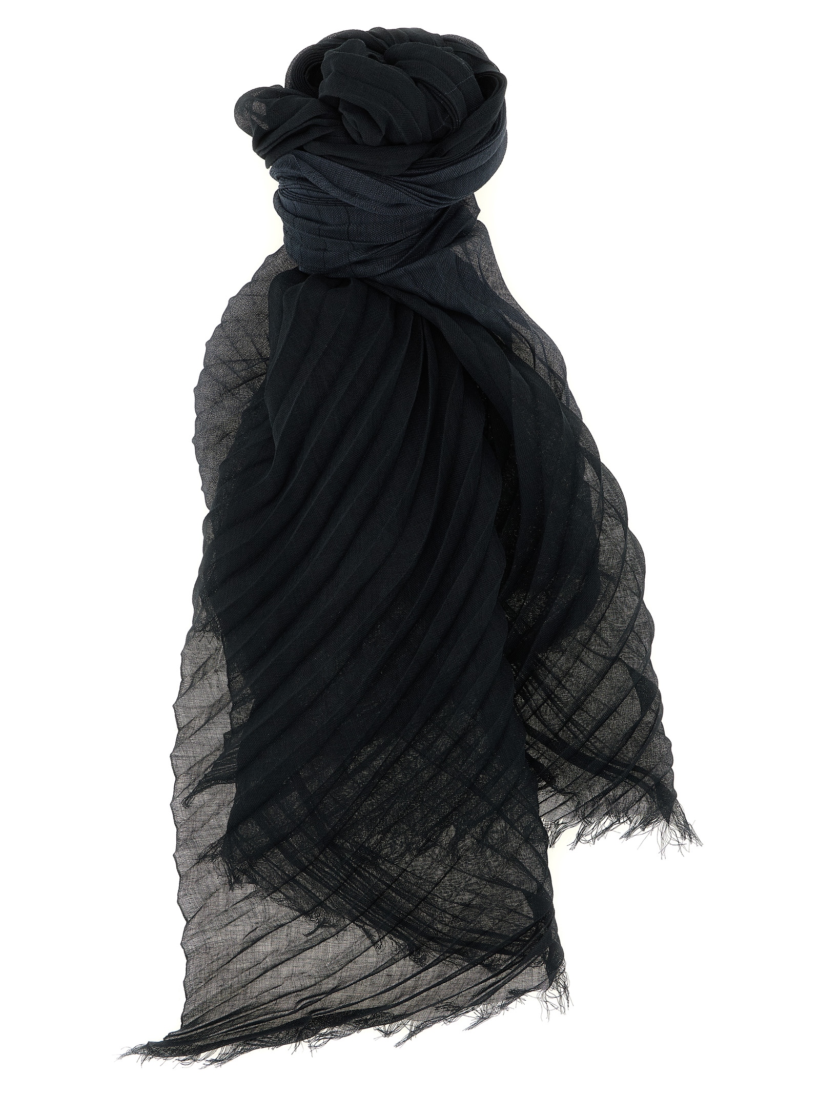 'Gradation Ramie Pleats' Stole