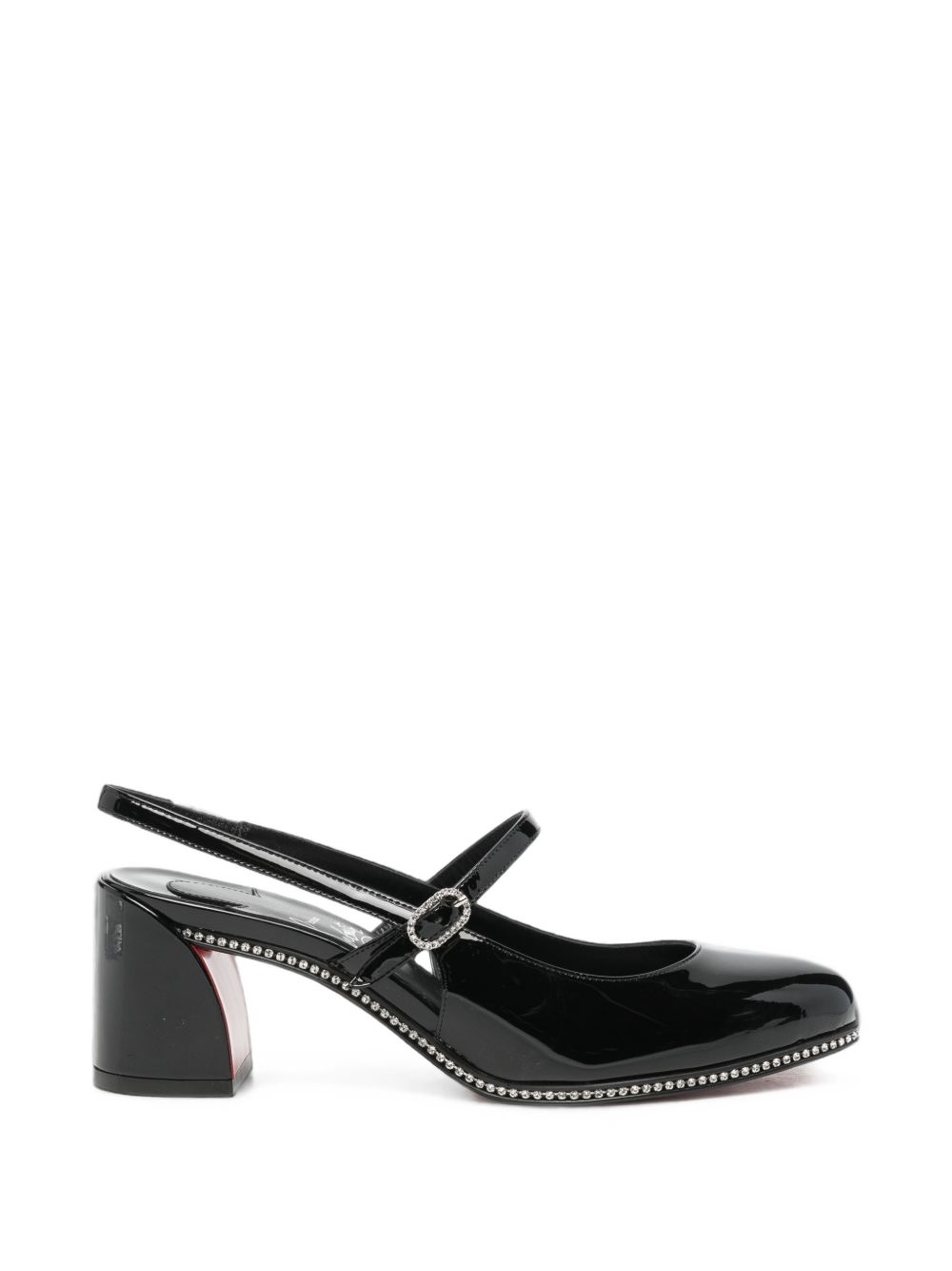 Jamistrass Patent Leather Pumps