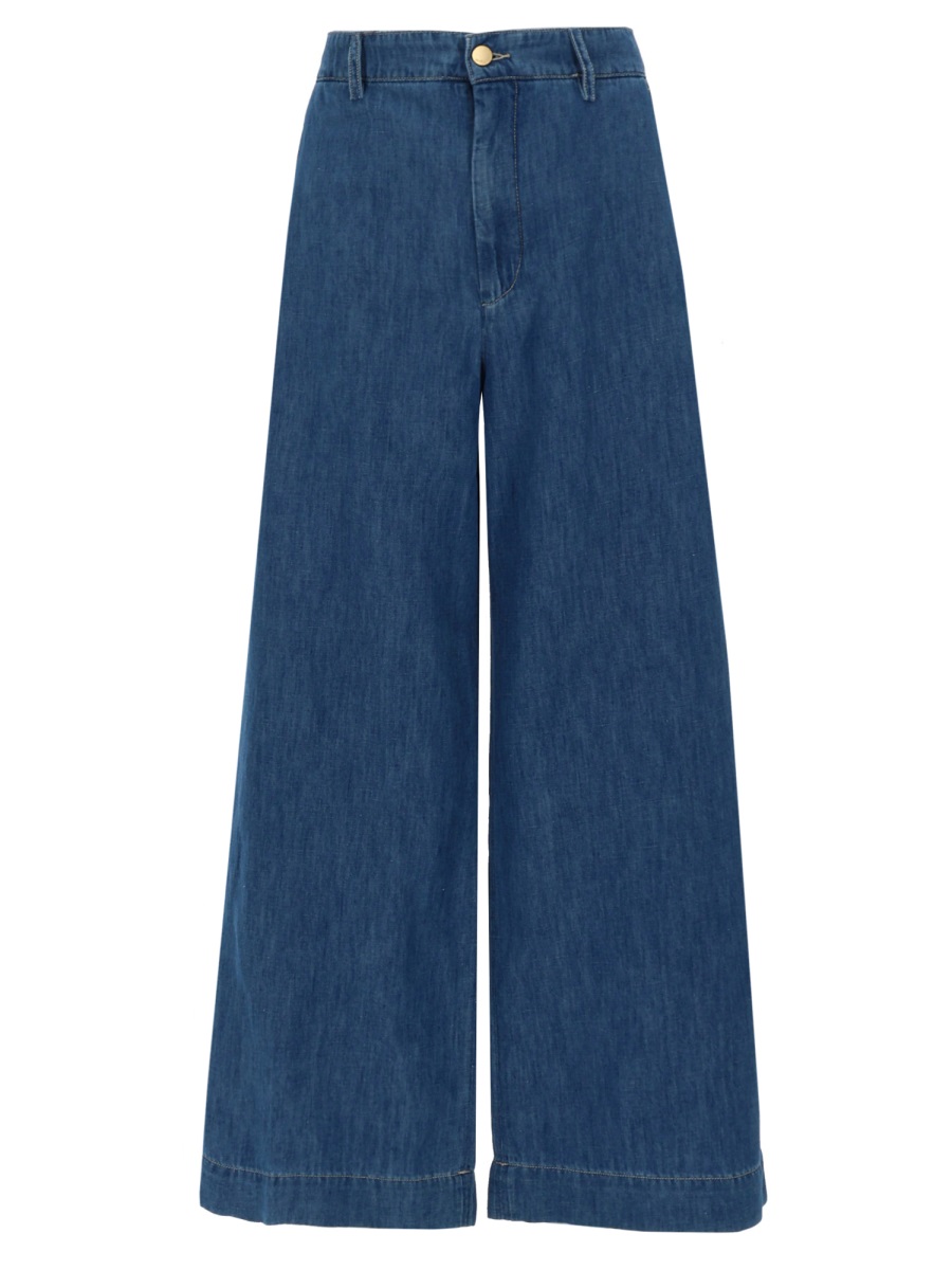 S Max Mara Jeans Astice In Blue