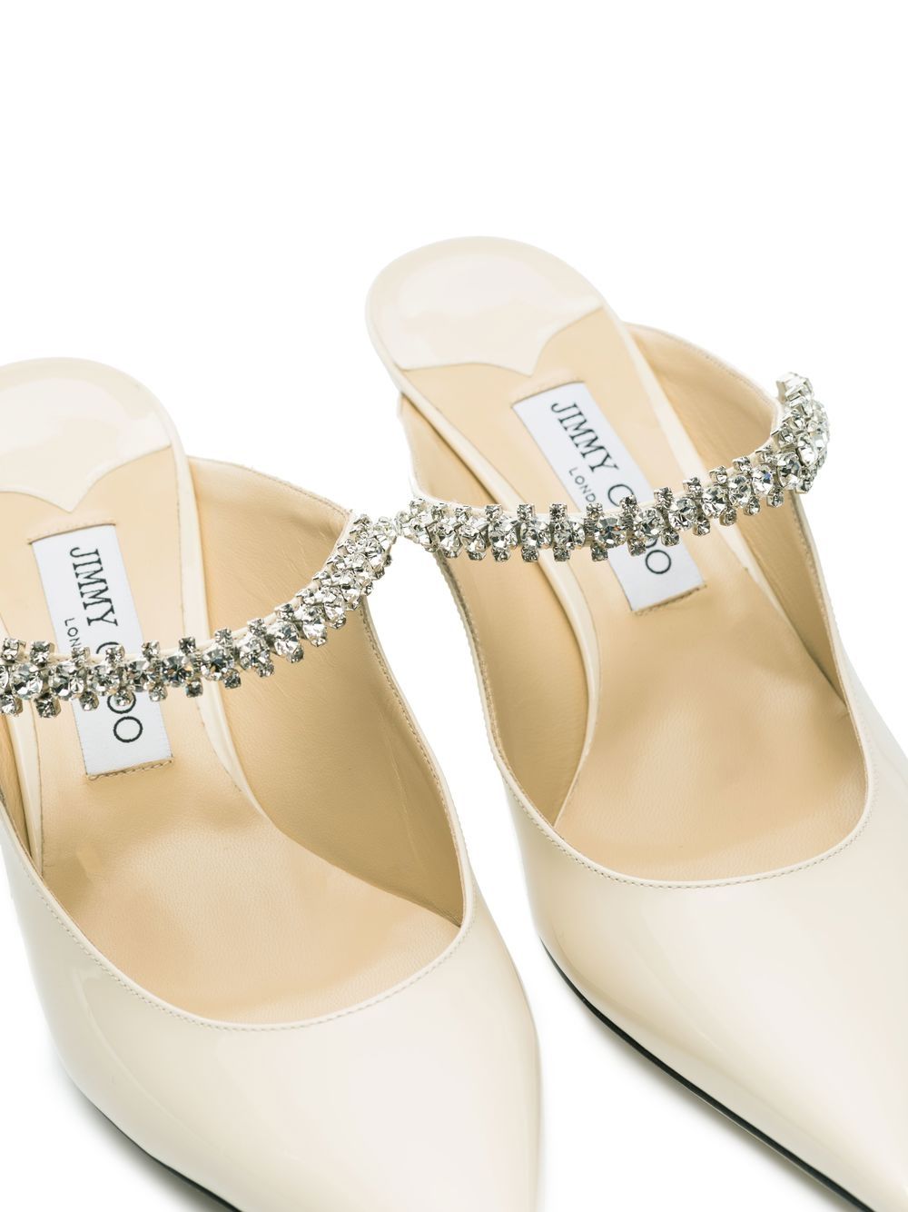 Cream Leather Shoes