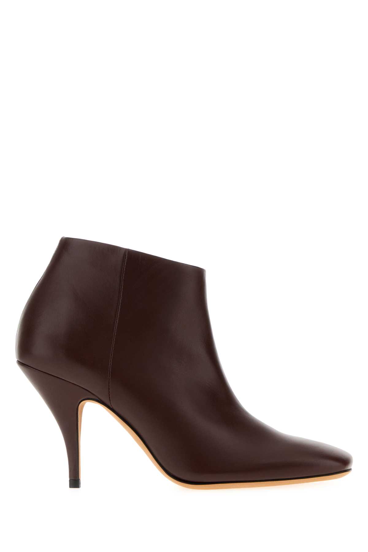 Jude Credo Ankle Boot Barolo Creased Leather In Brown