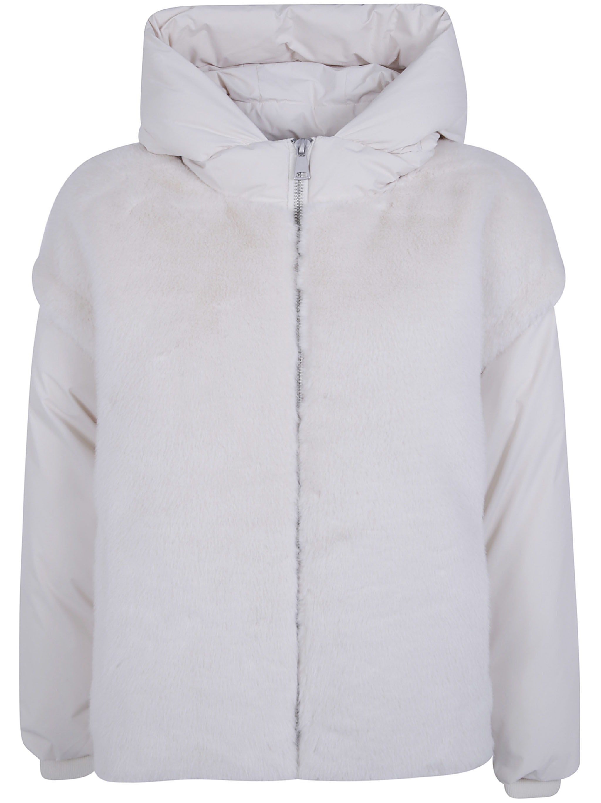 "Kbeauty" Faux Fur Puffer Jacket