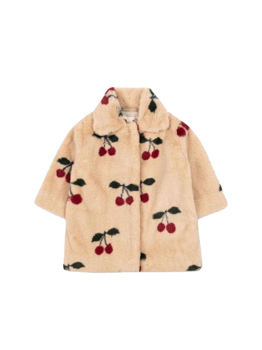 Konges Sløjd Cappotto "fuzzie" In Pink