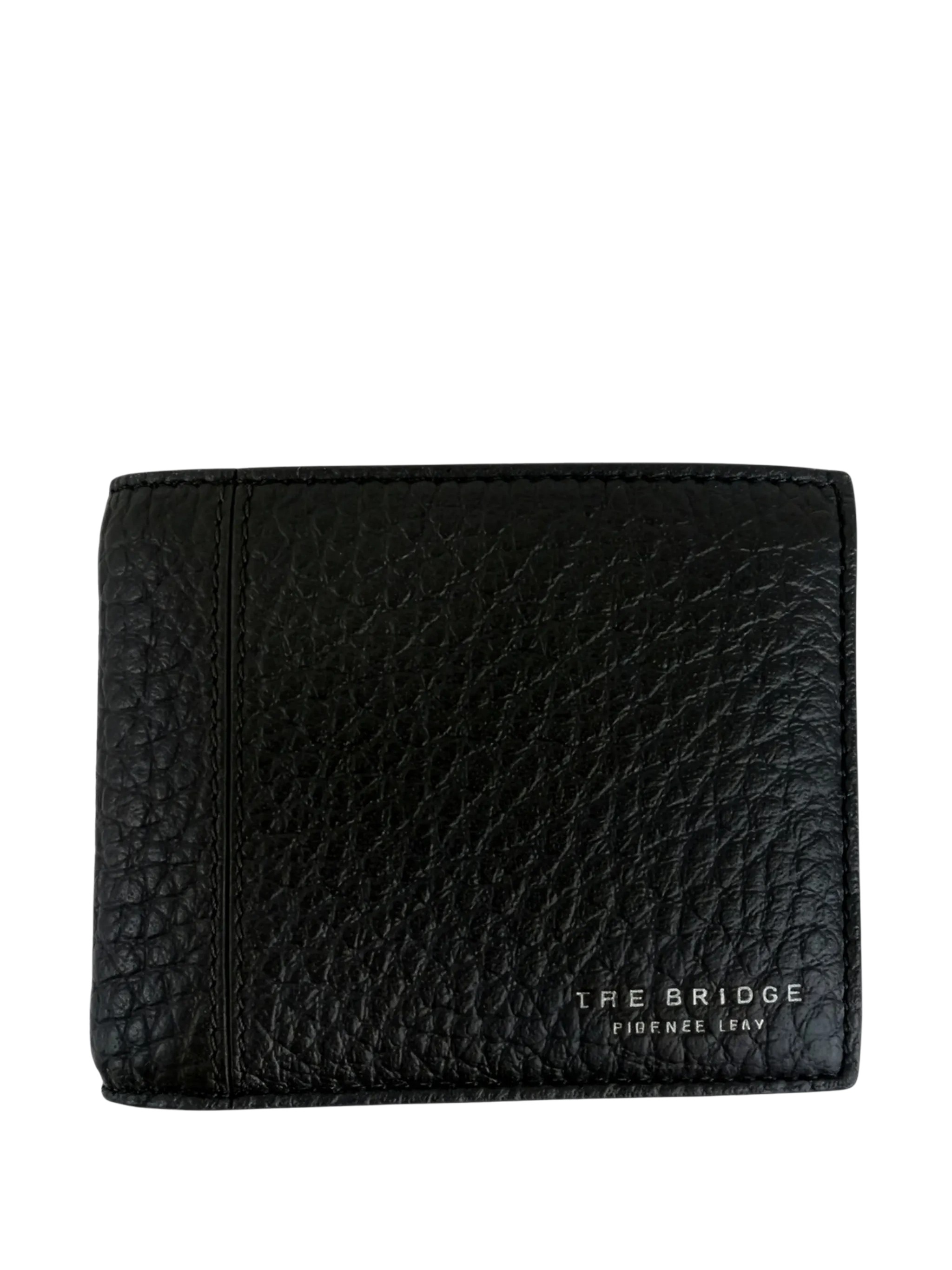 Logo-Print Leather Wallet