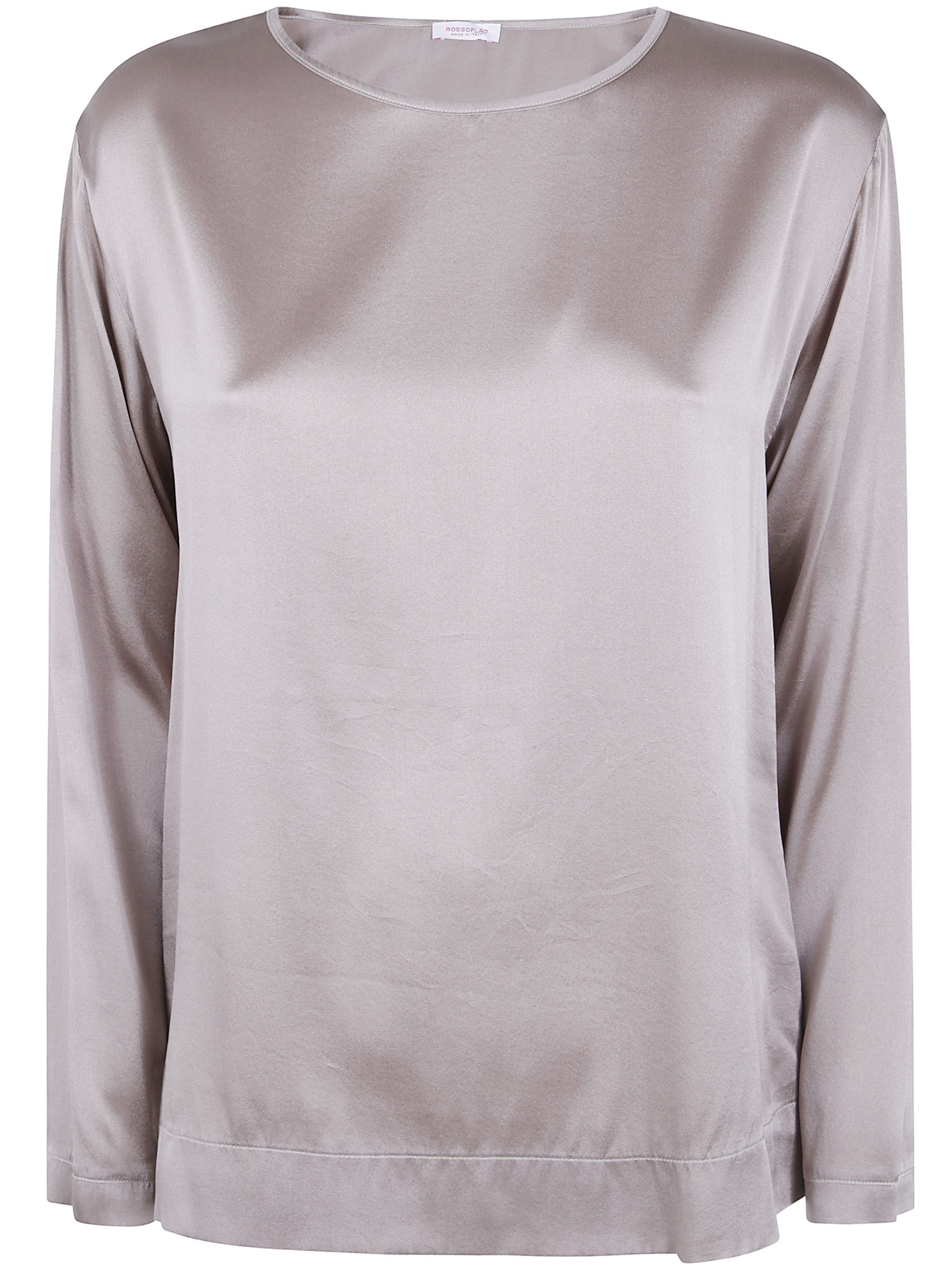 Long Sleeved Silk Blouse
