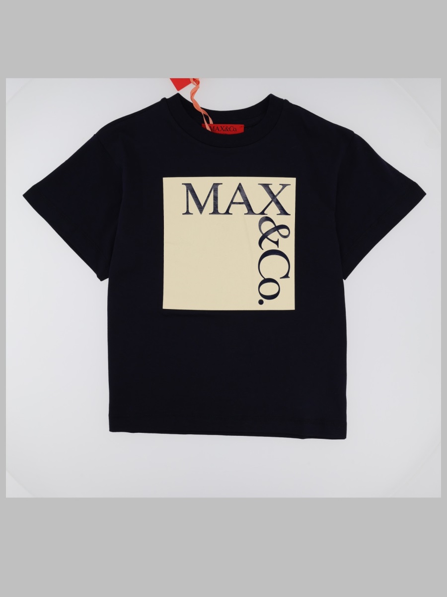 Max Co Max&co. Maglietta In Black