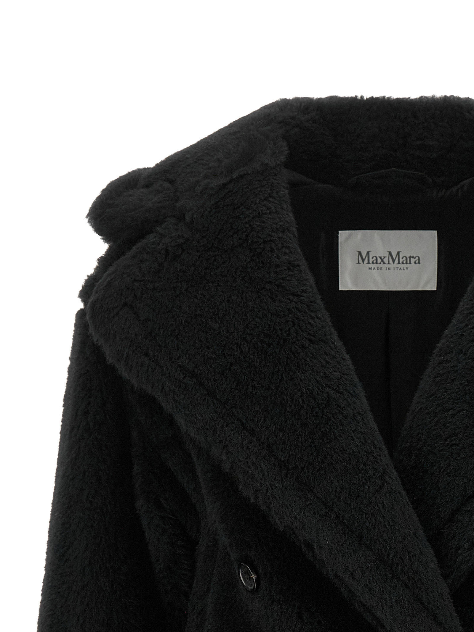 Max Mara 'alcuno' Short Coat In Black