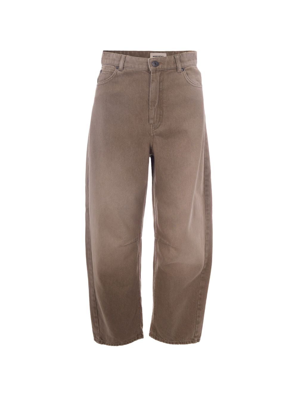 Max Mara Weekend Beige Virgin Wool Jeans
