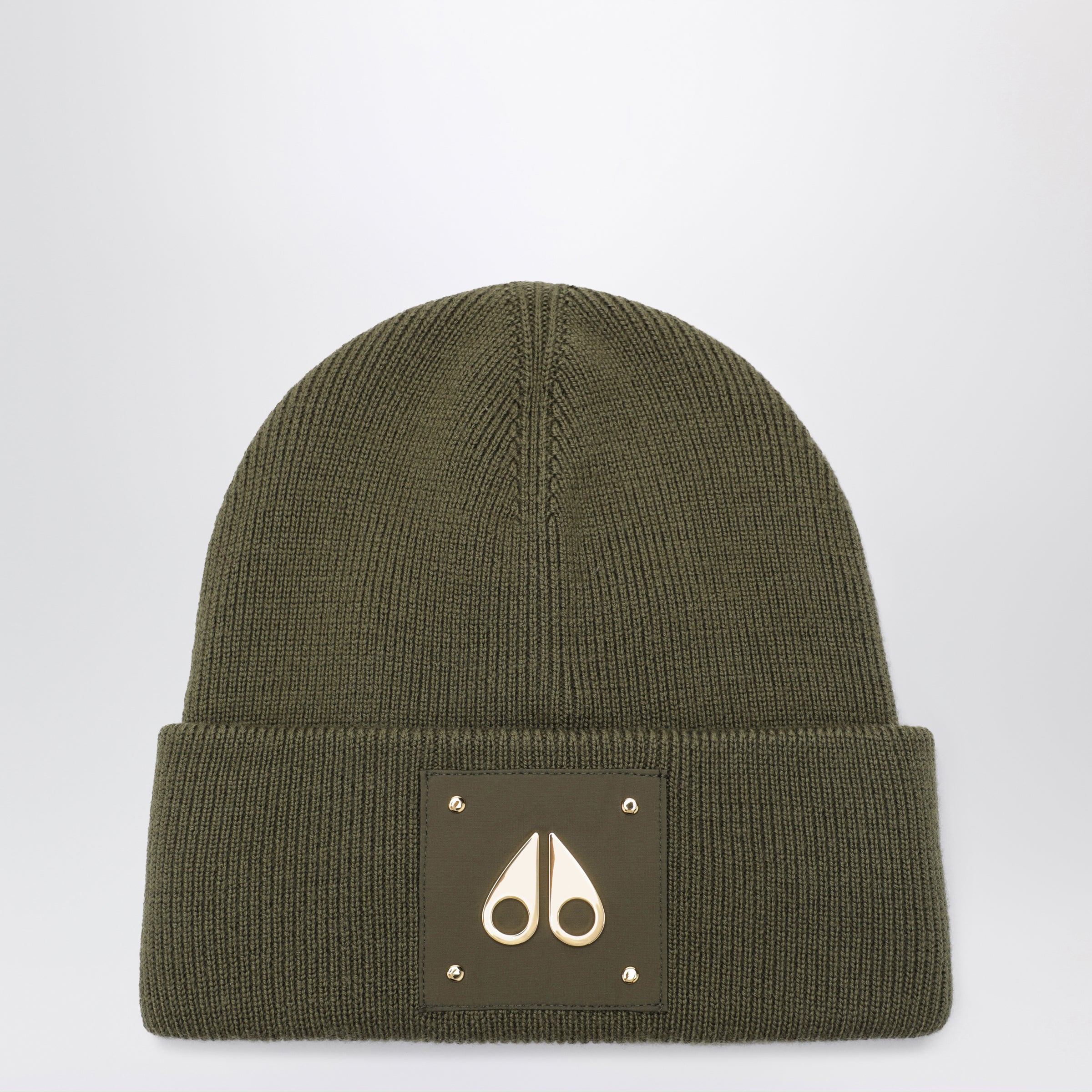 Gold Series Icon Green Wool Beanie