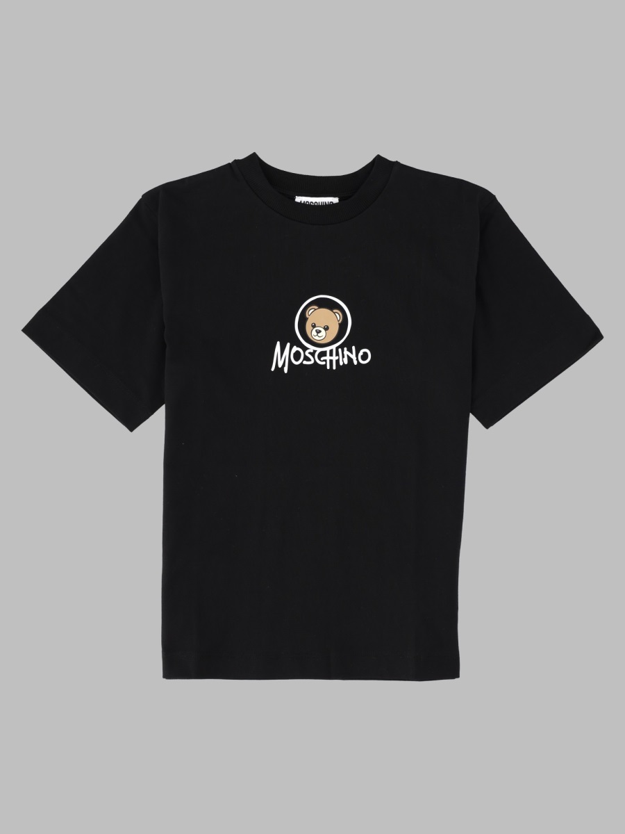 Moschino Maxi T Shirt M/c In Black