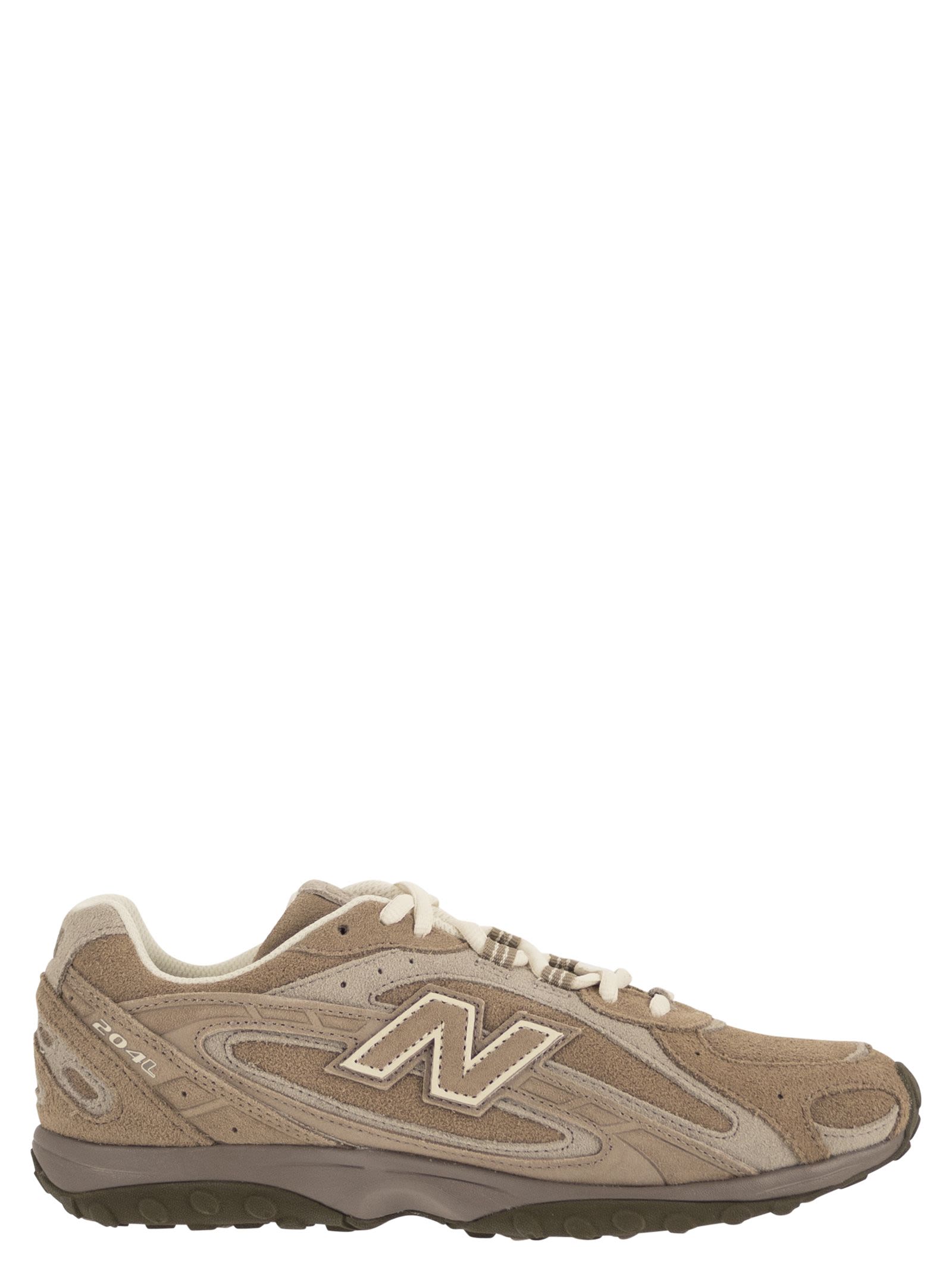 Mesh And Suede Lifestyle Sneakers With Leather Details