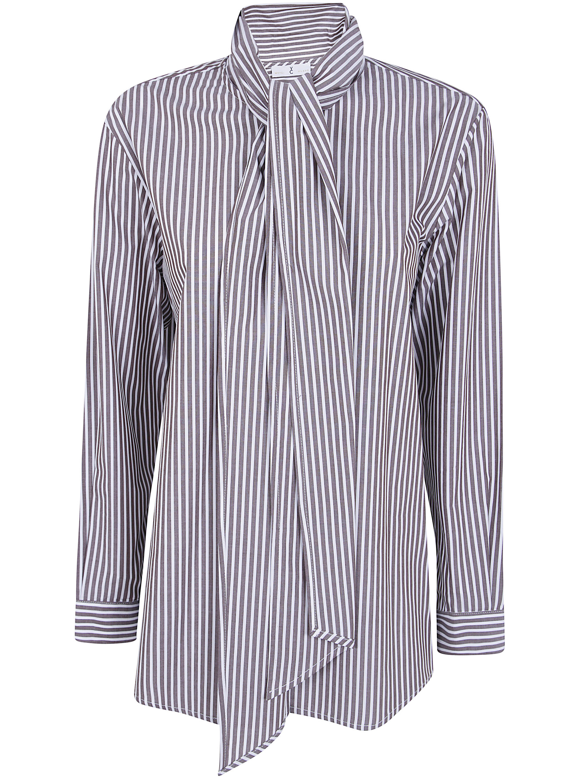 Why Ci Oversized Shirt With Flake In Brown