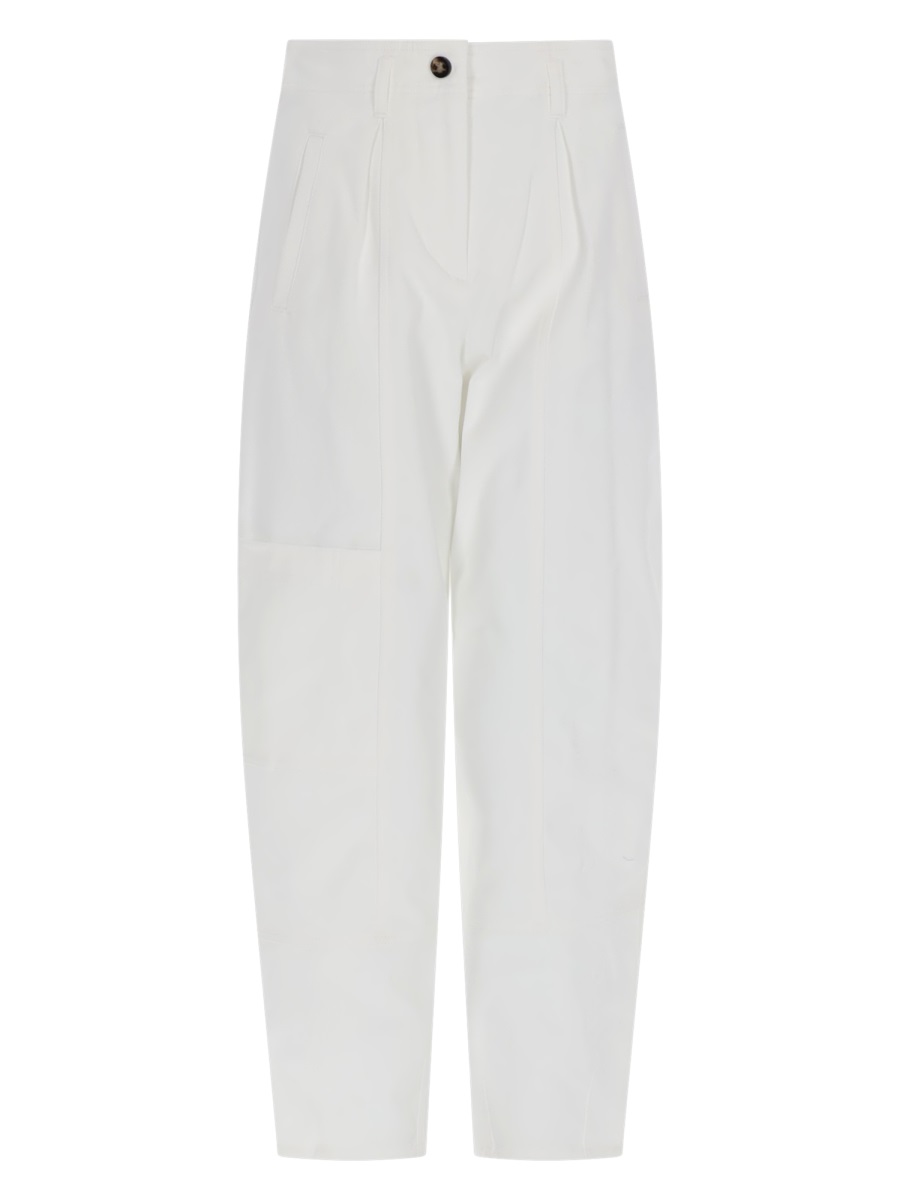 Max Mara Pantalone Bautta In White