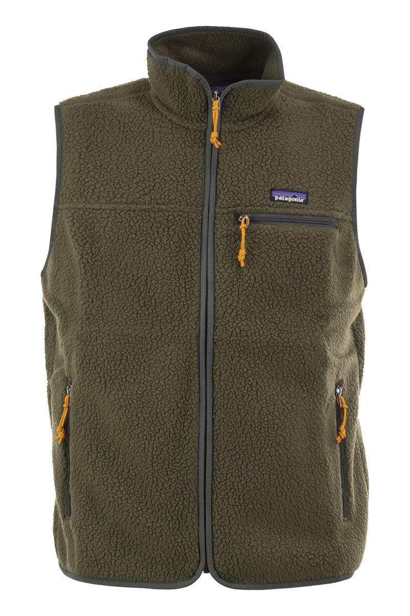 Retro Pile Fleece Vest