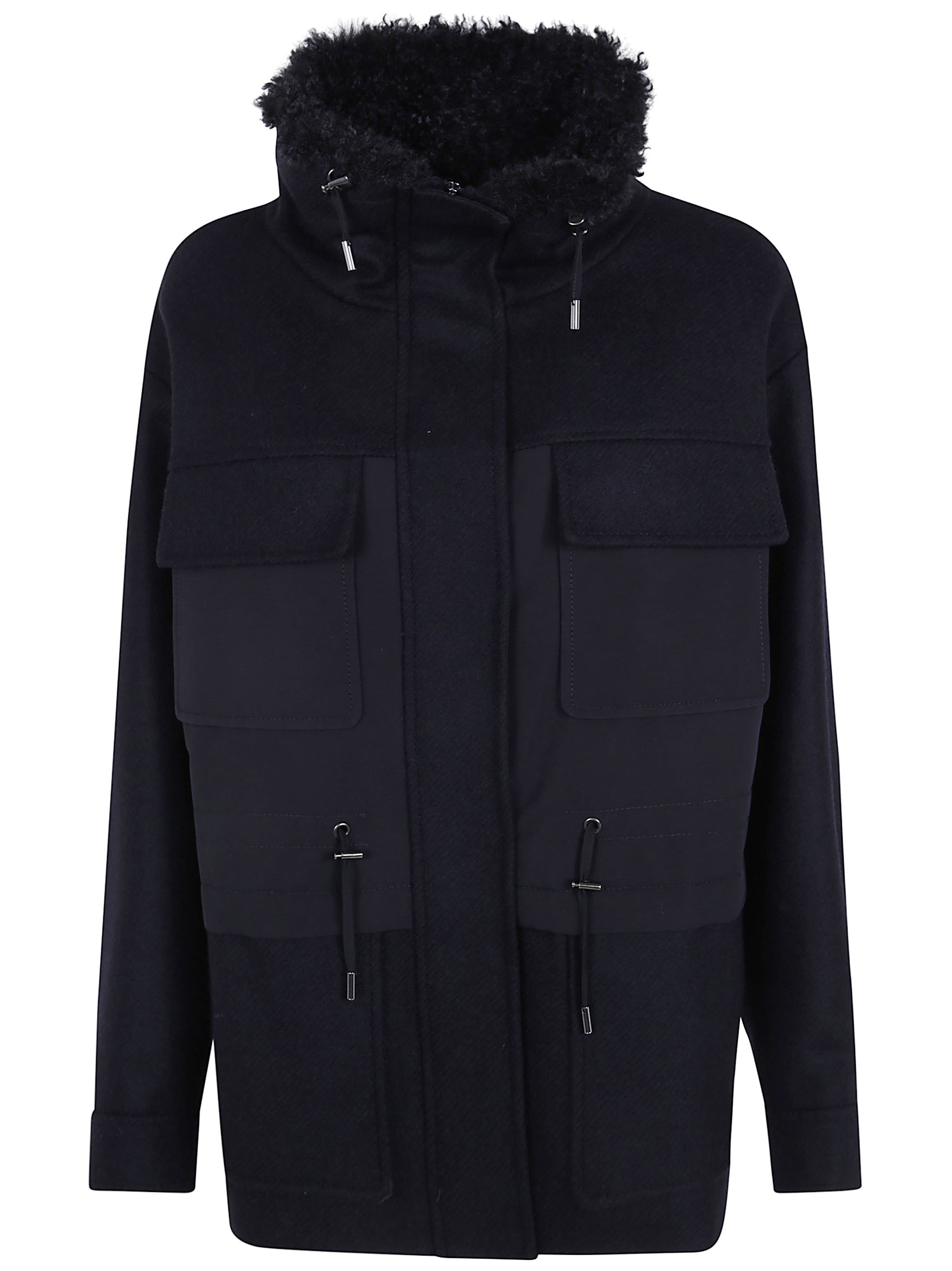 Mantù Mantu Peacoat In Black