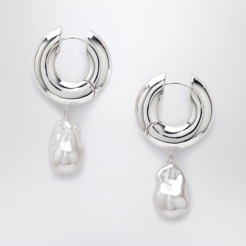 Eliou Pearl Silver Earrings