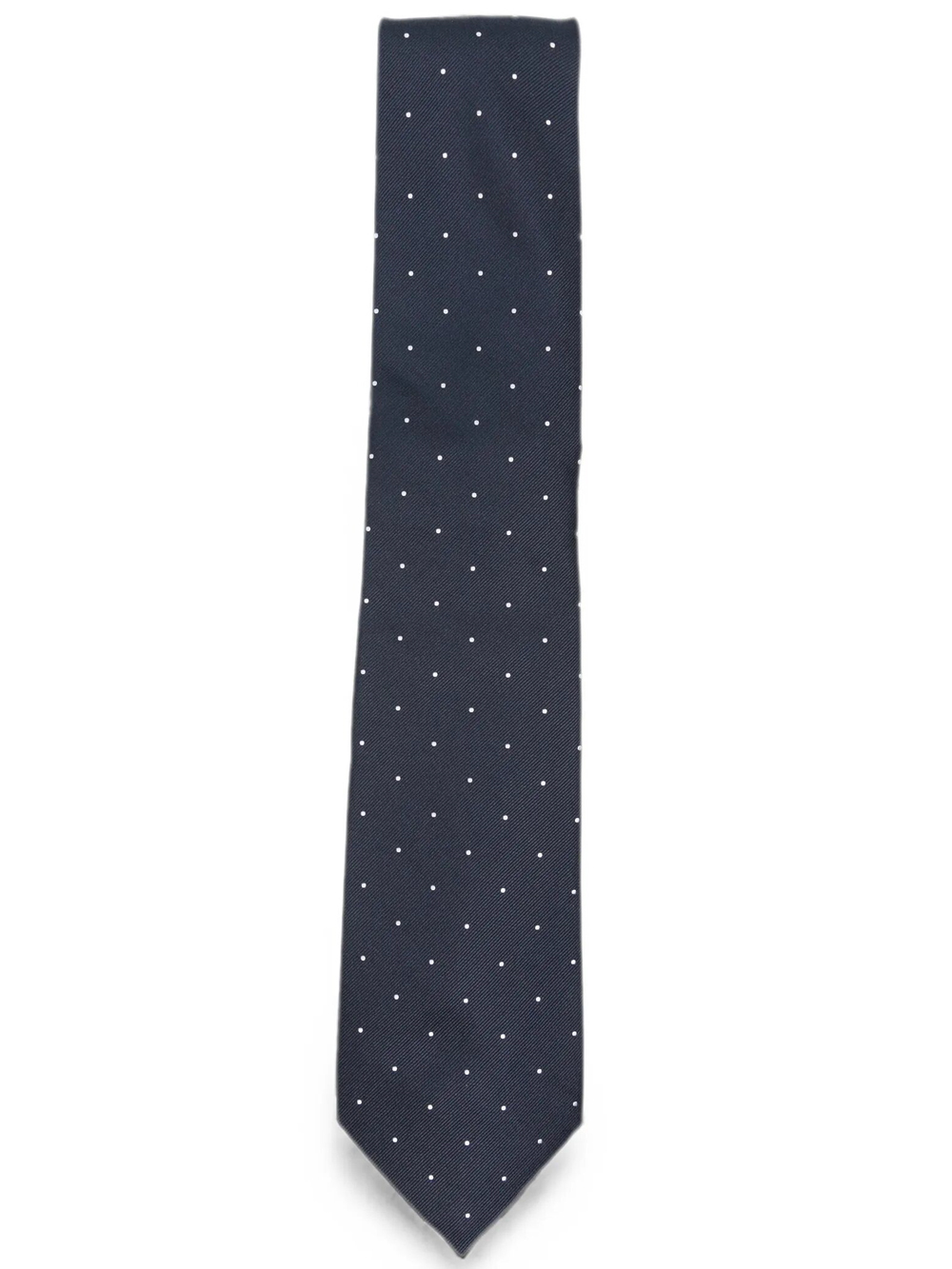 Polka-Dot Silk Tie