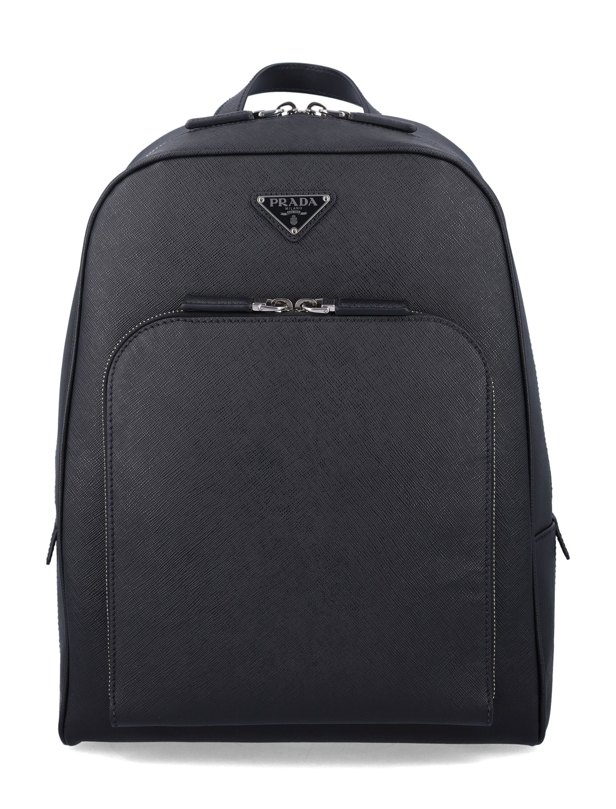 Saffiano Leather Backpack
