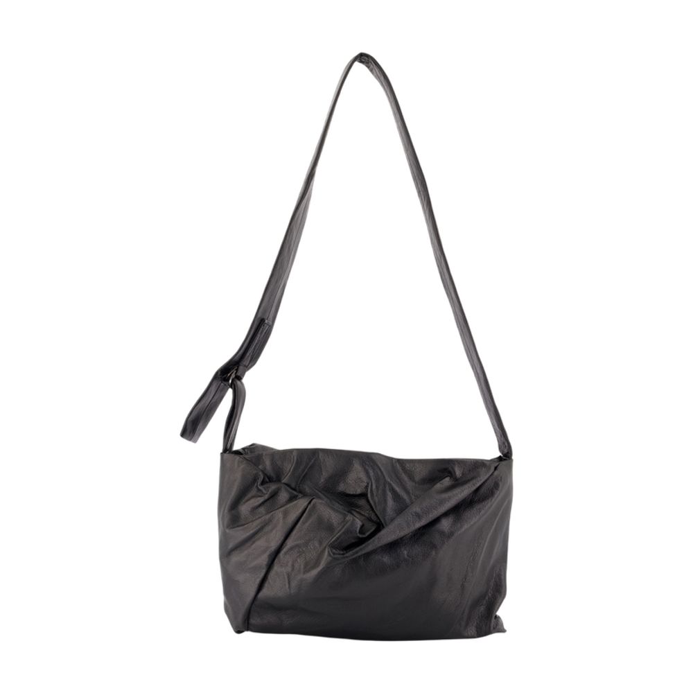 Yohji Yamamoto Puff  S Shoulder Bag -  - Leather - Black
