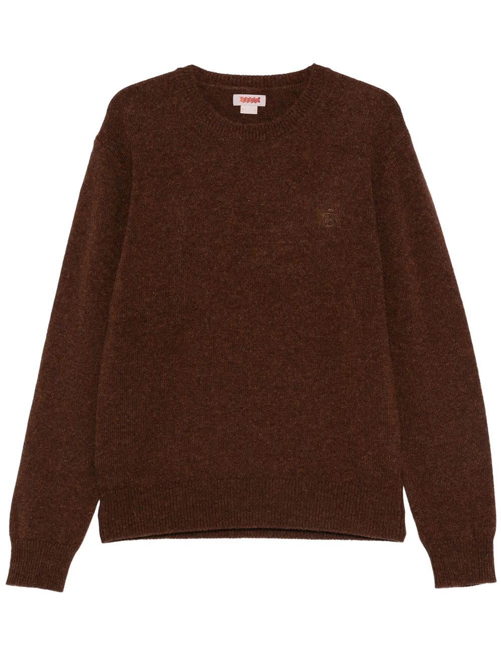 Baracuta Pullover Girocollo Shetland In Brown