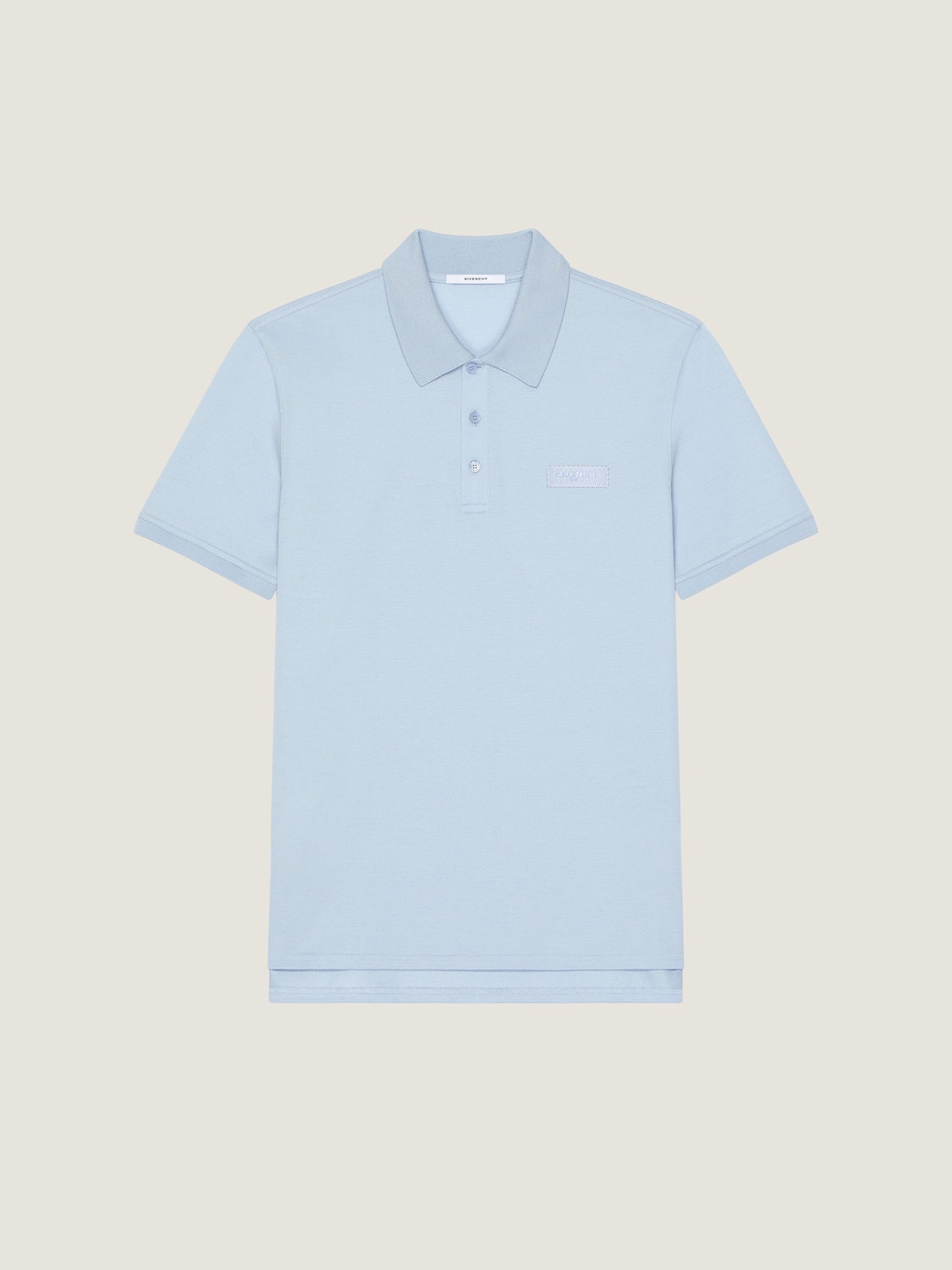 Givenchy Regular Fit Ss Polo In Blue