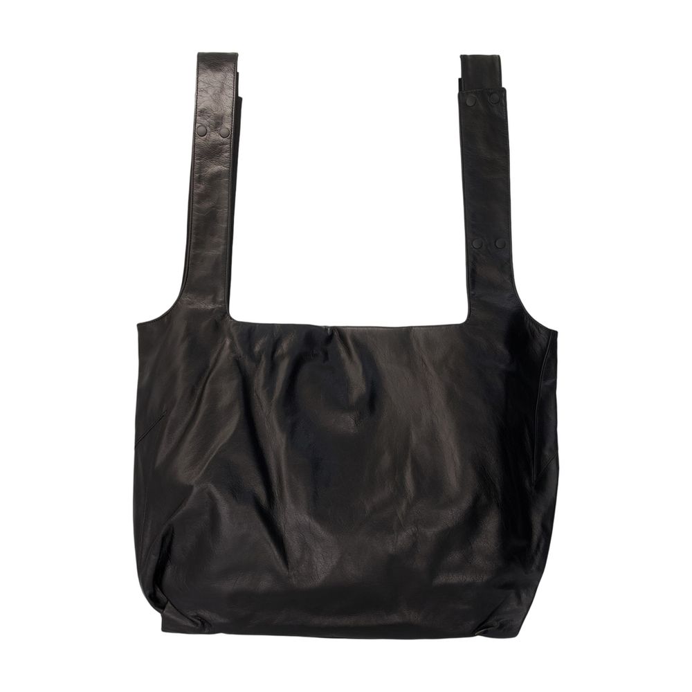 Yohji Yamamoto Rev Dot Purse -  - Leather - Black