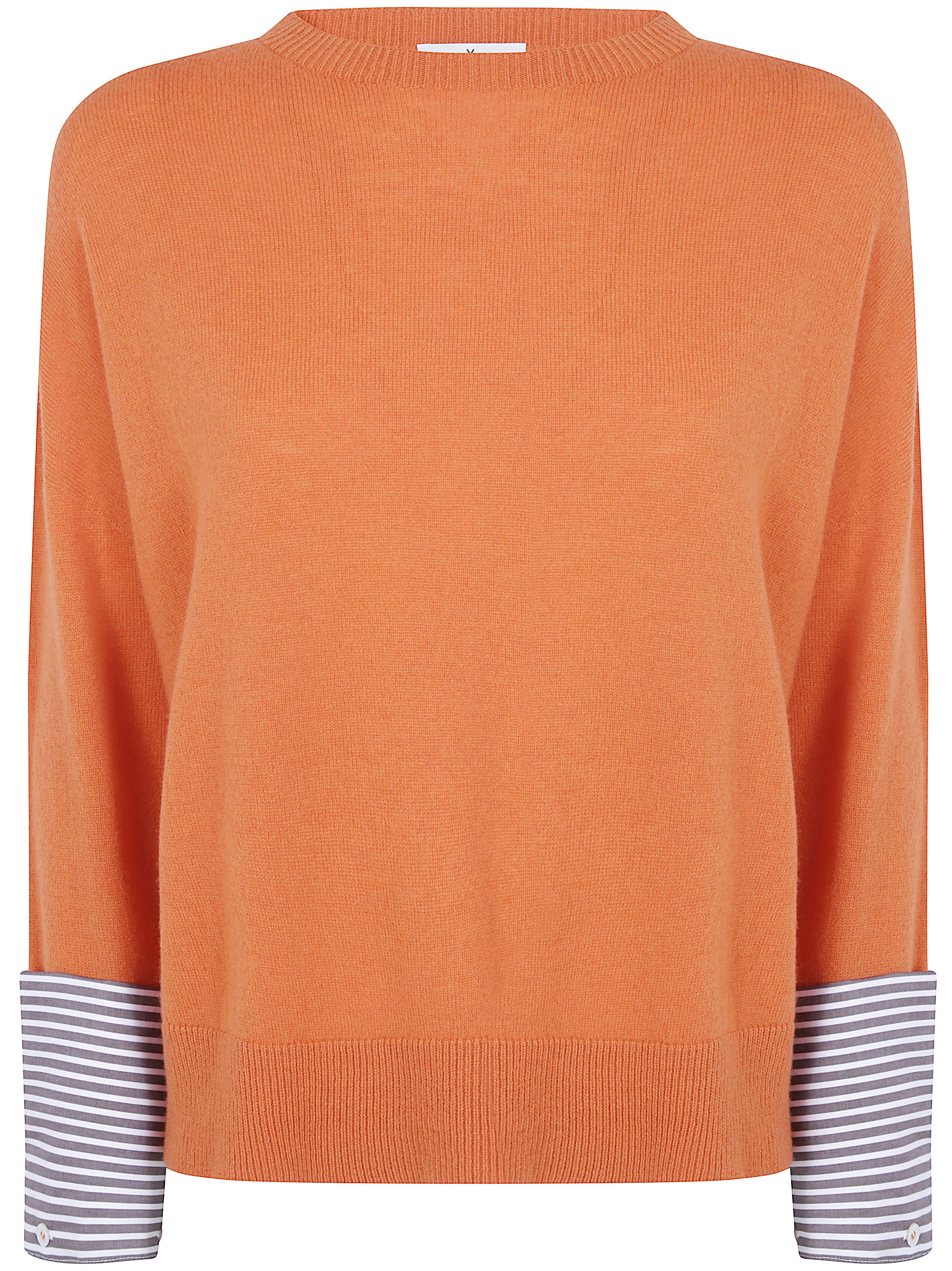 Why Ci Round Neck Sweater In Orange